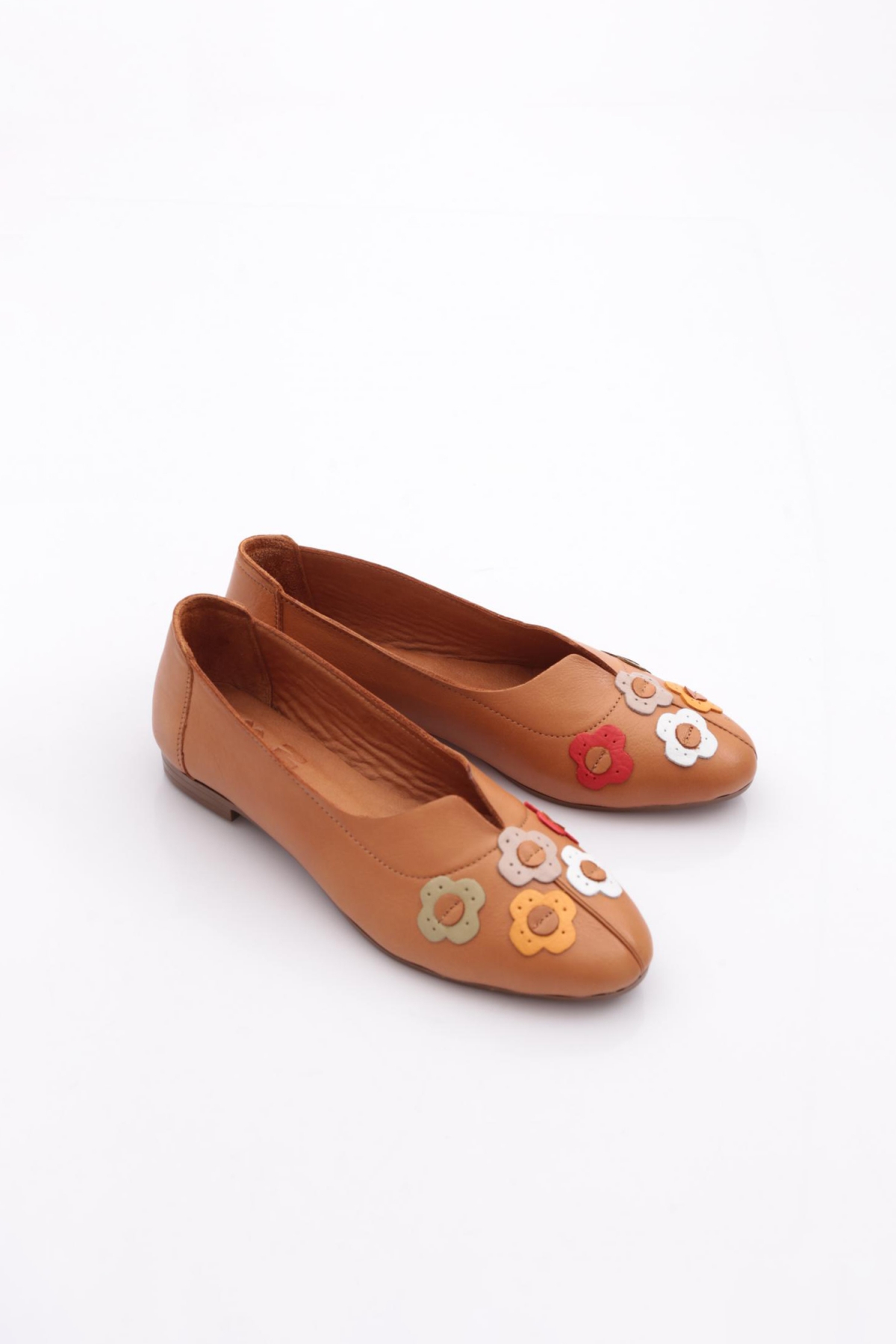 200 Kadin Çiçek Aksesuarli Zenne Babet - Görsel 3