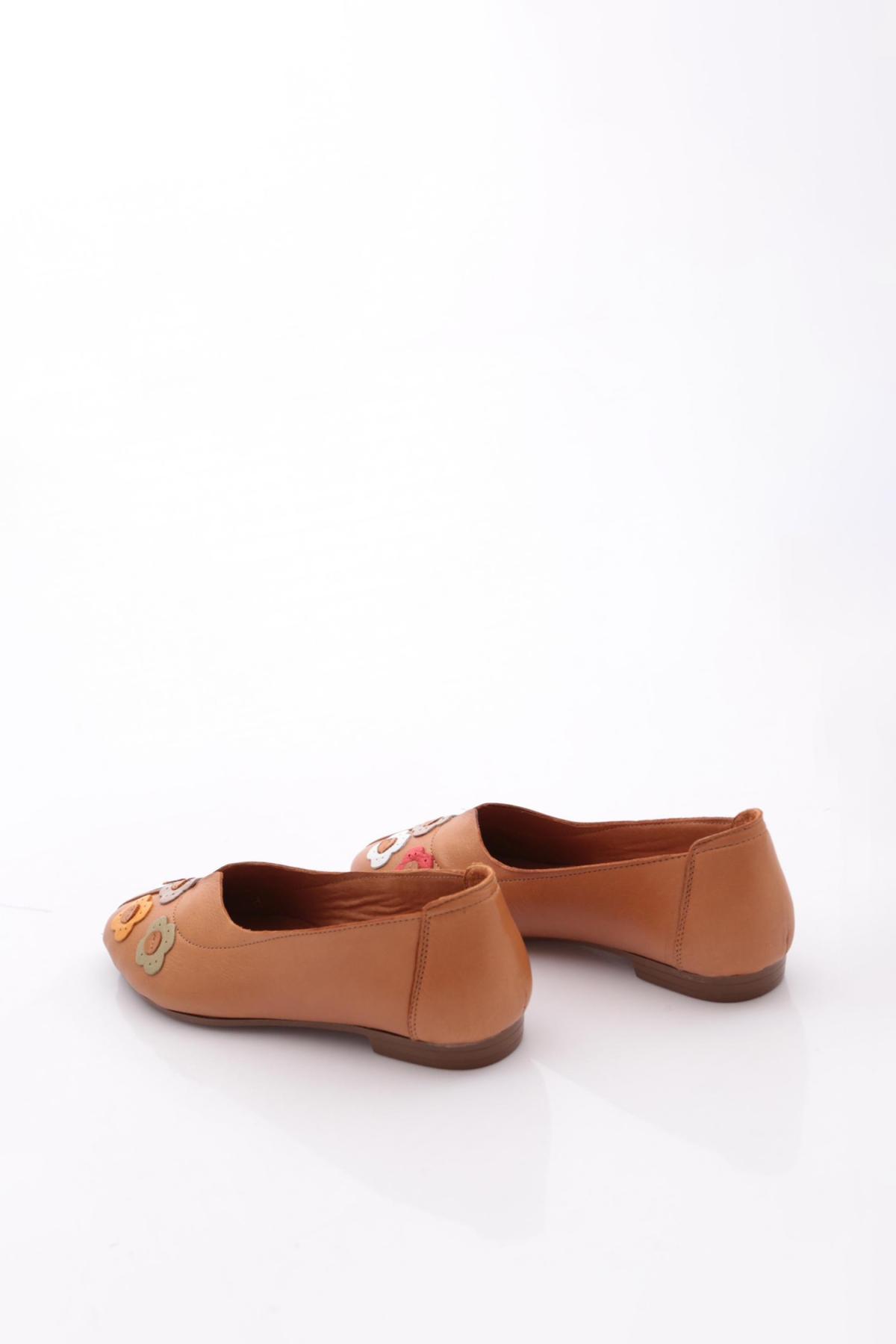 200 Kadin Çiçek Aksesuarli Zenne Babet - Görsel 4