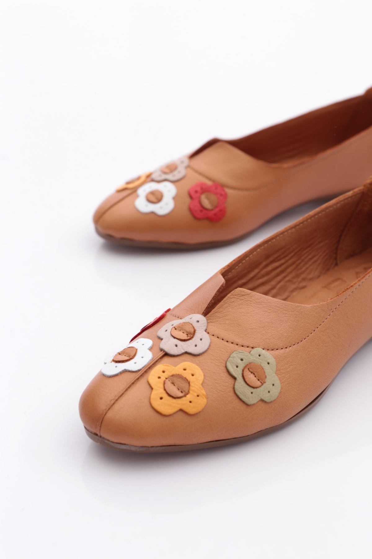 200 Kadin Çiçek Aksesuarli Zenne Babet - Görsel 5