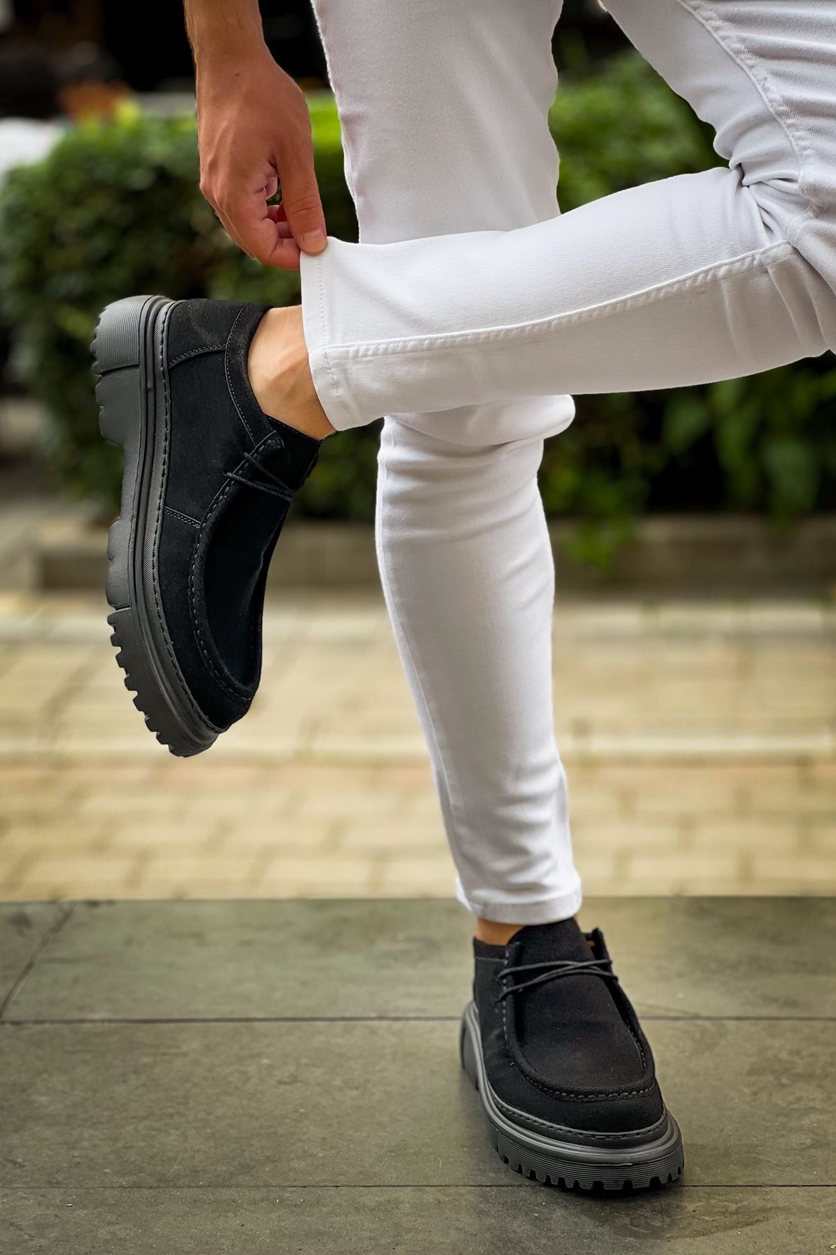 Bağcıklı Erkek Günlük Ayakkabı Siyah - Görsel 2