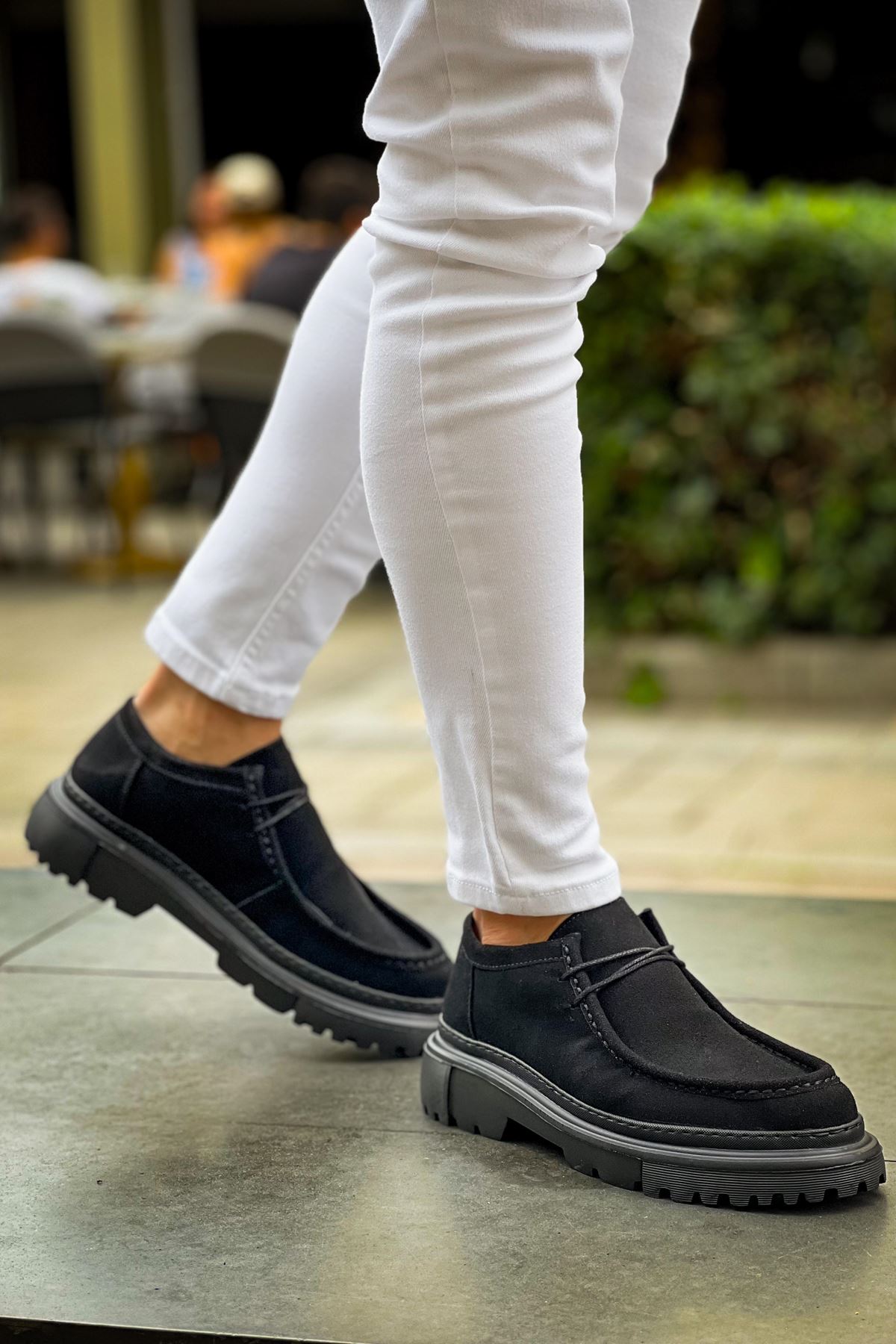 Bağcıklı Erkek Günlük Ayakkabı Siyah - Görsel 7
