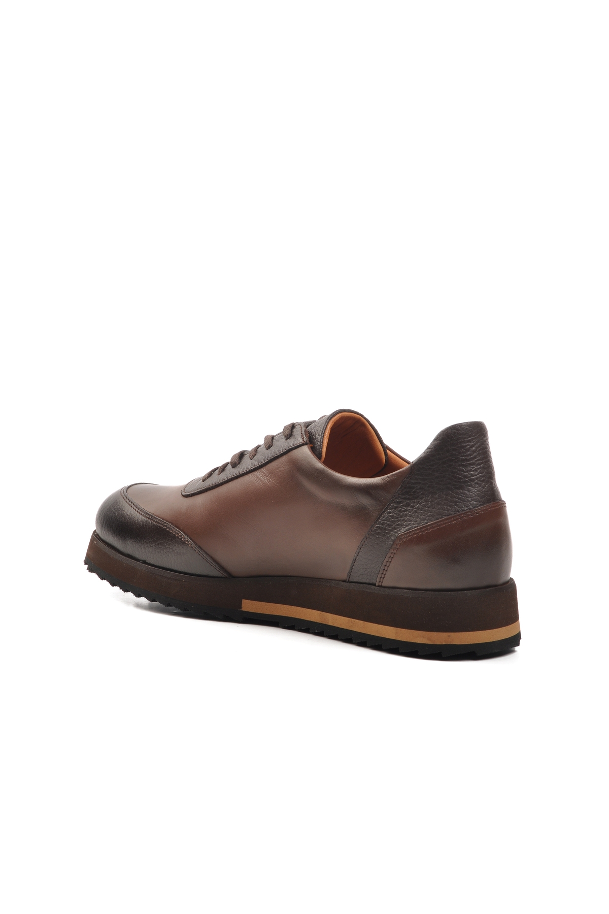 Aspor Kahve Hakiki Deri Erkek Casual Ayakkabı Premium - Görsel 5