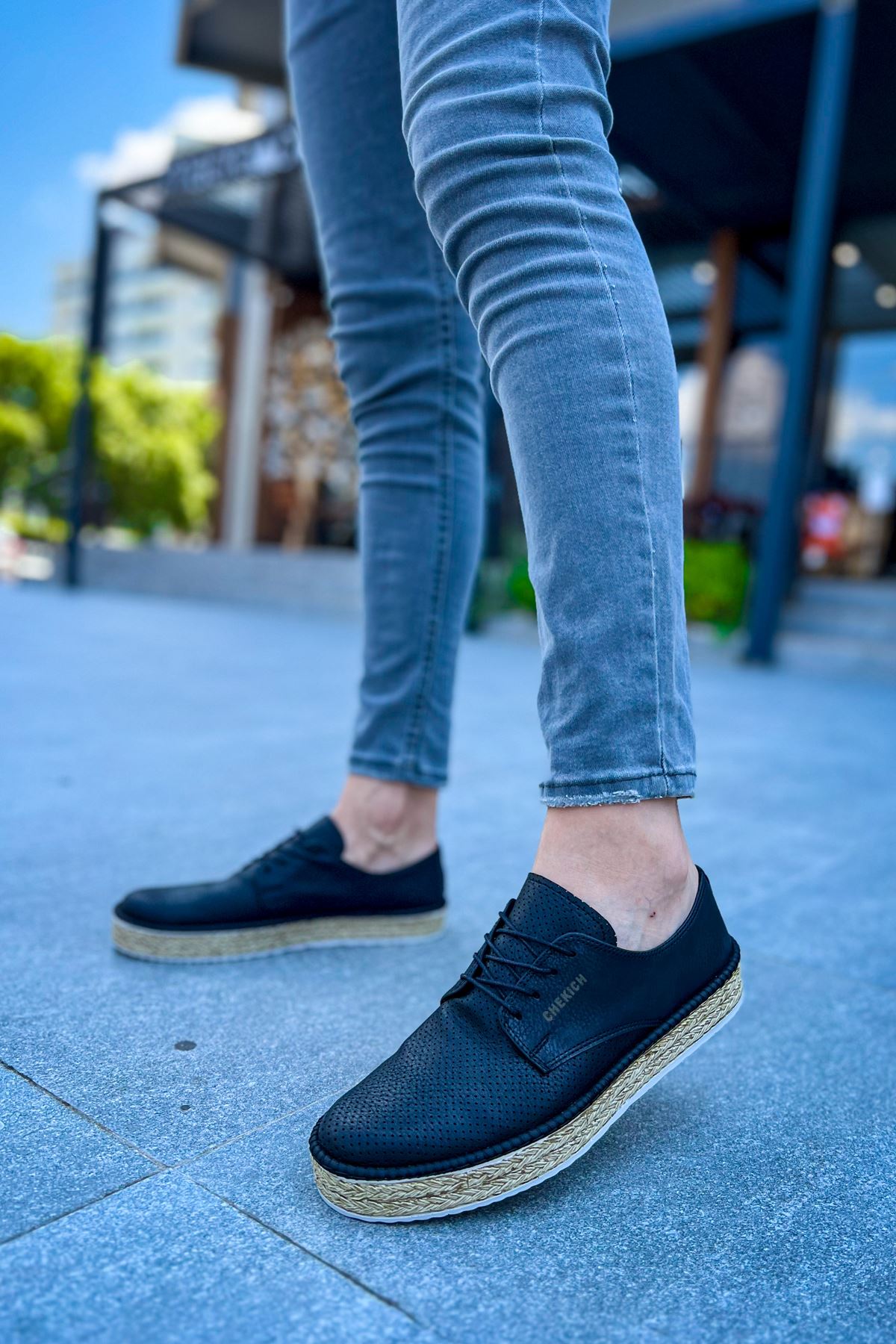 Bağcıklı Erkek Günlük Ayakkabı Siyah - Görsel 2