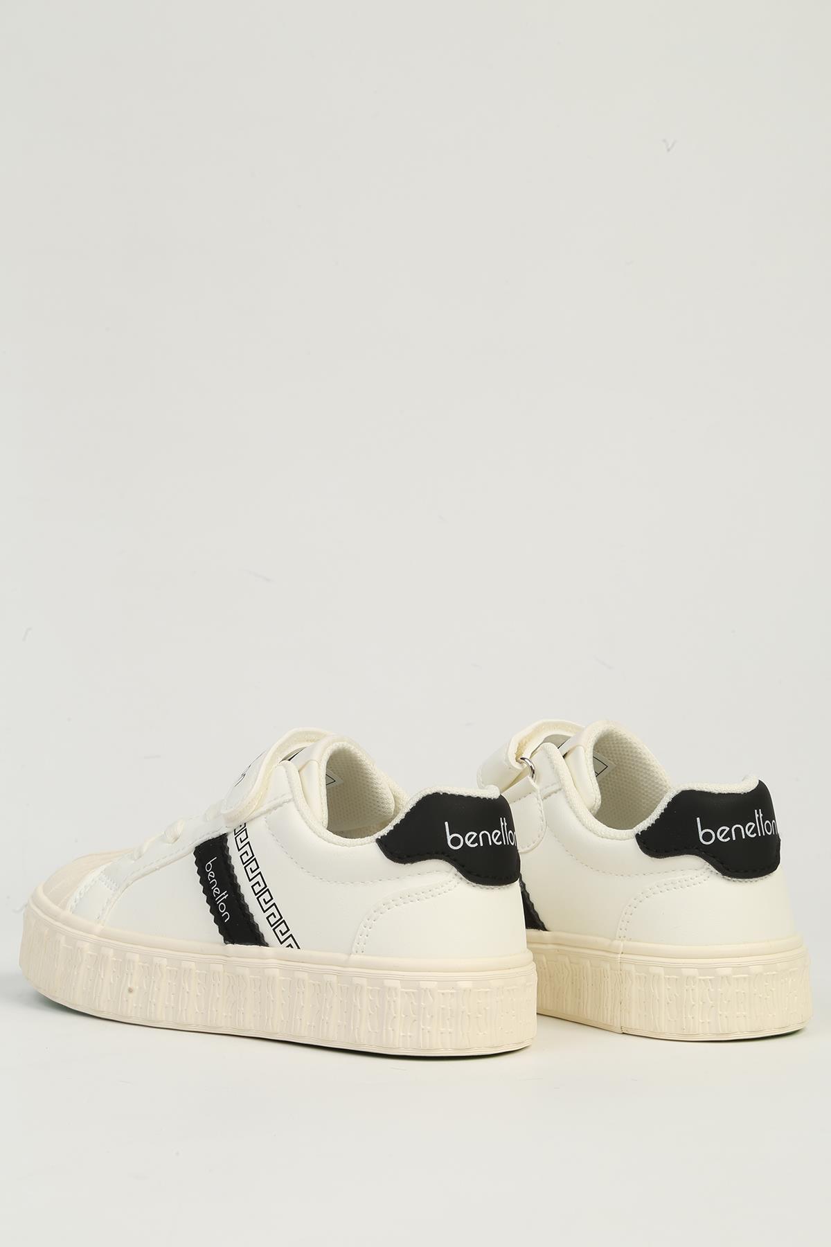 Beyaz Çocuk Spor Ayakkabı BNI-11558 - Görsel 4