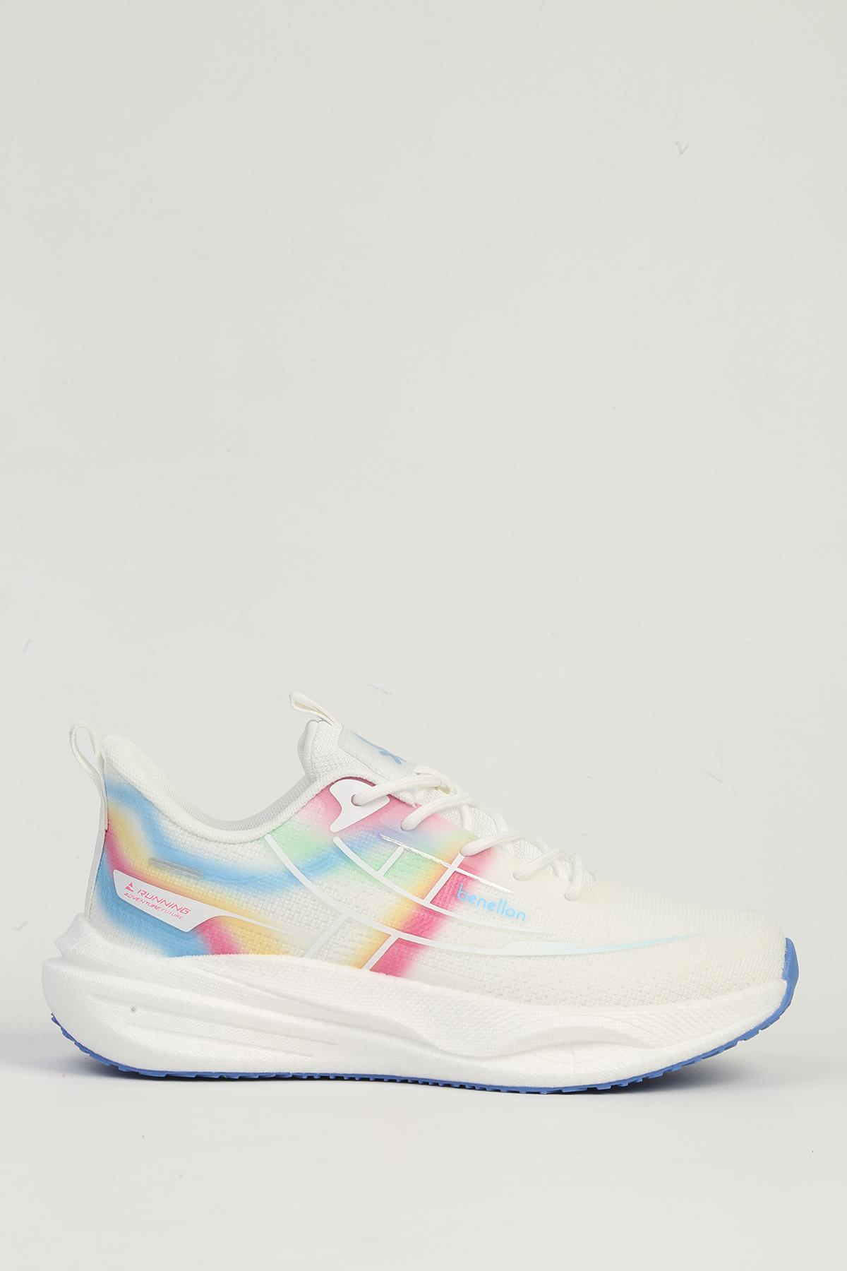 Beyaz Kadın Spor Ayakkabı İTHAL BNI-11510 - Görsel 2