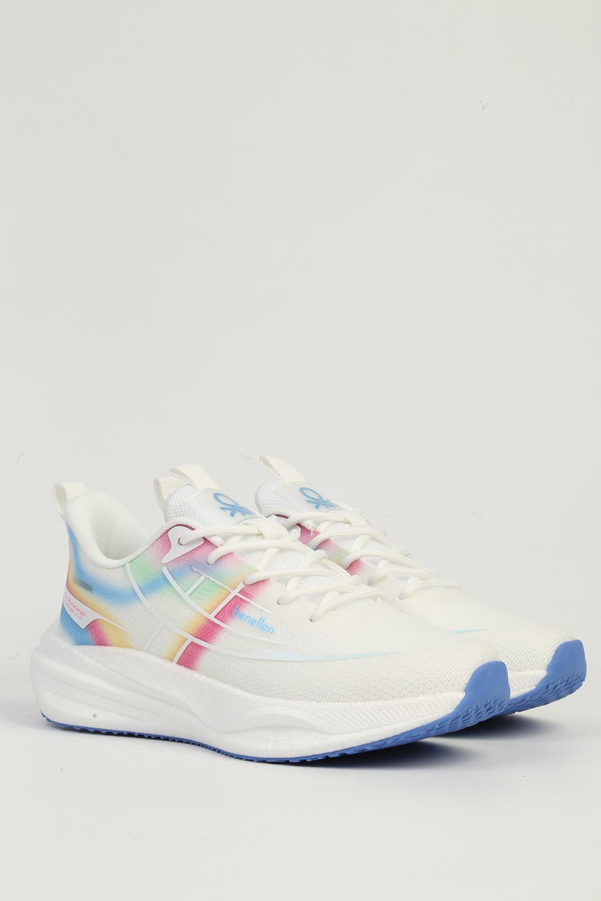 Beyaz Kadın Spor Ayakkabı İTHAL BNI-11510 - Görsel 3