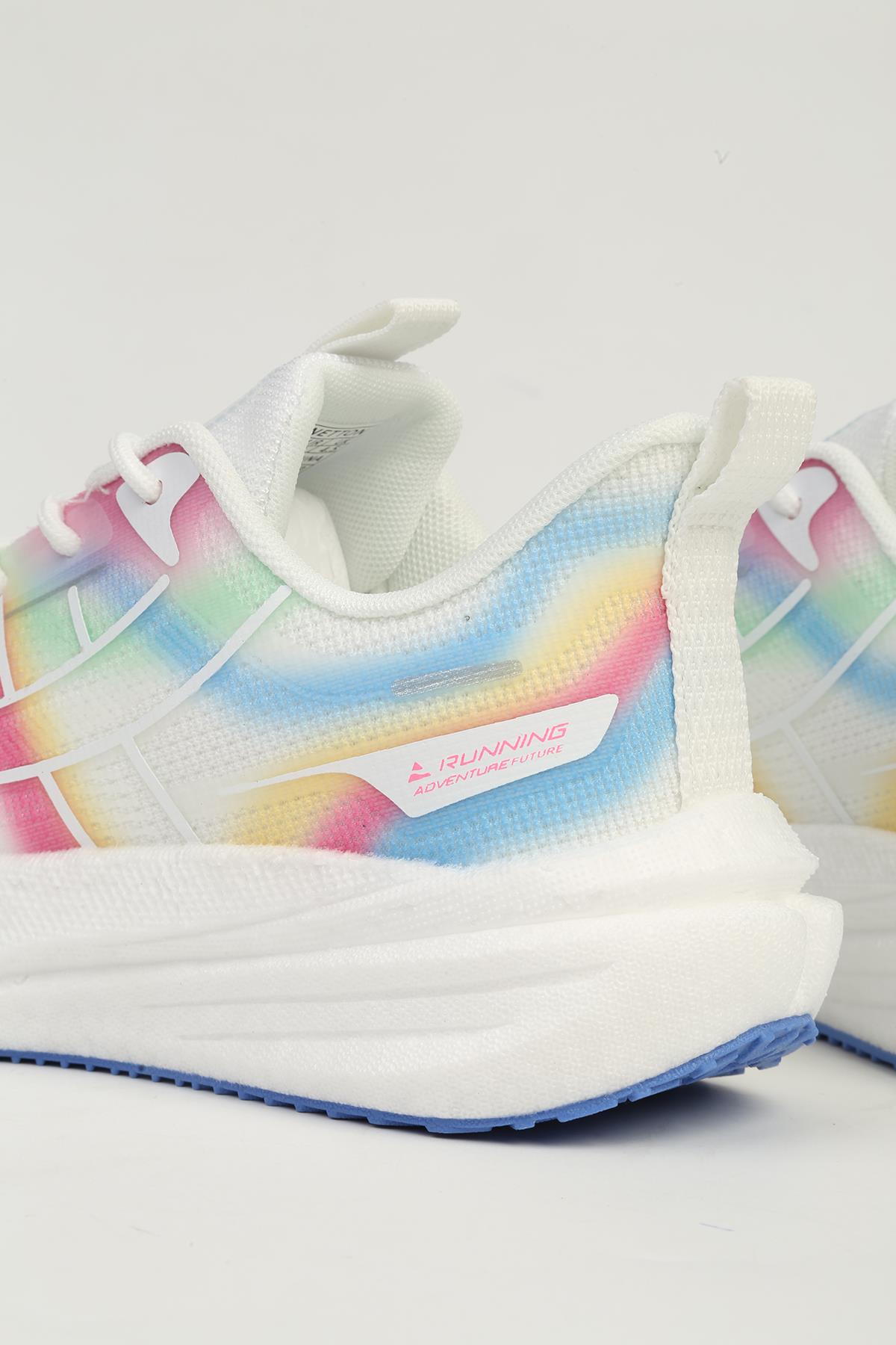 Beyaz Kadın Spor Ayakkabı İTHAL BNI-11510 - Görsel 5