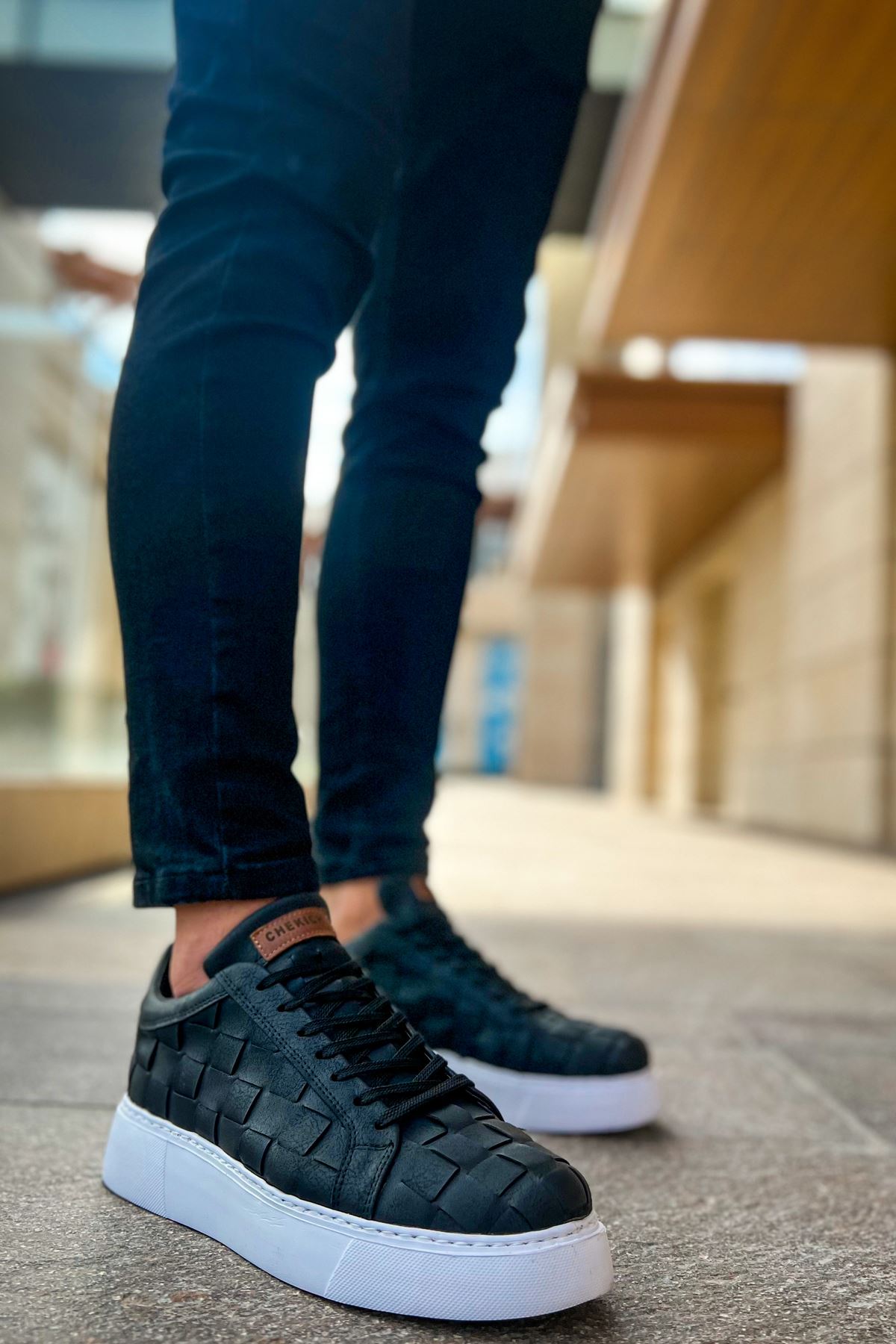 Bağcıklı Erkek Günlük Ayakkabı Siyah - Görsel 2