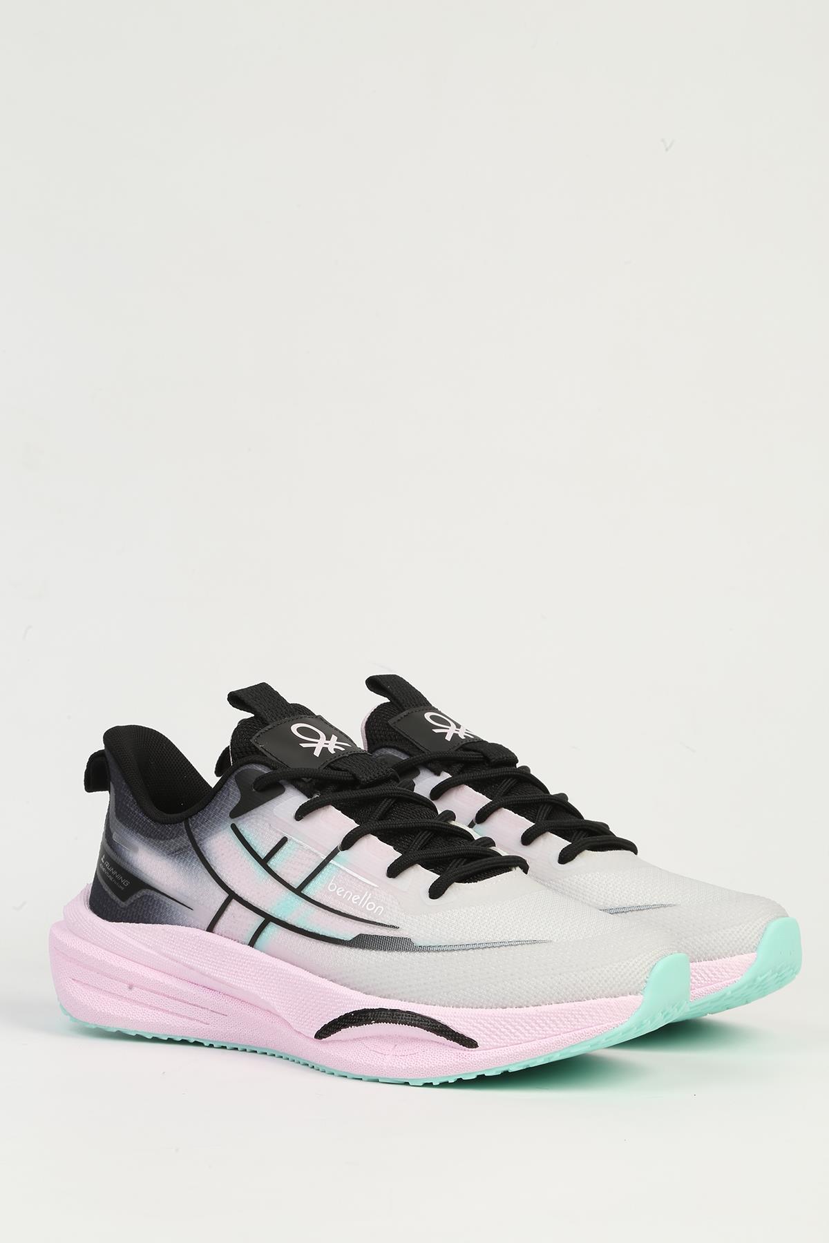 Gri Siyah Kadın Spor Ayakkabı İTHAL BNI-11510 - Görsel 3