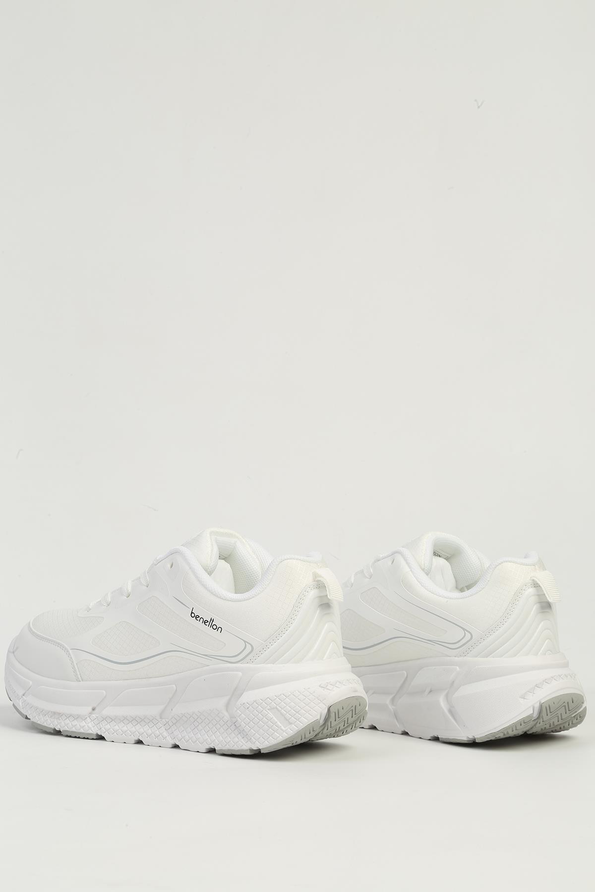 Beyaz Kadın Spor Ayakkabı İTHAL BNI-11500 - Görsel 5