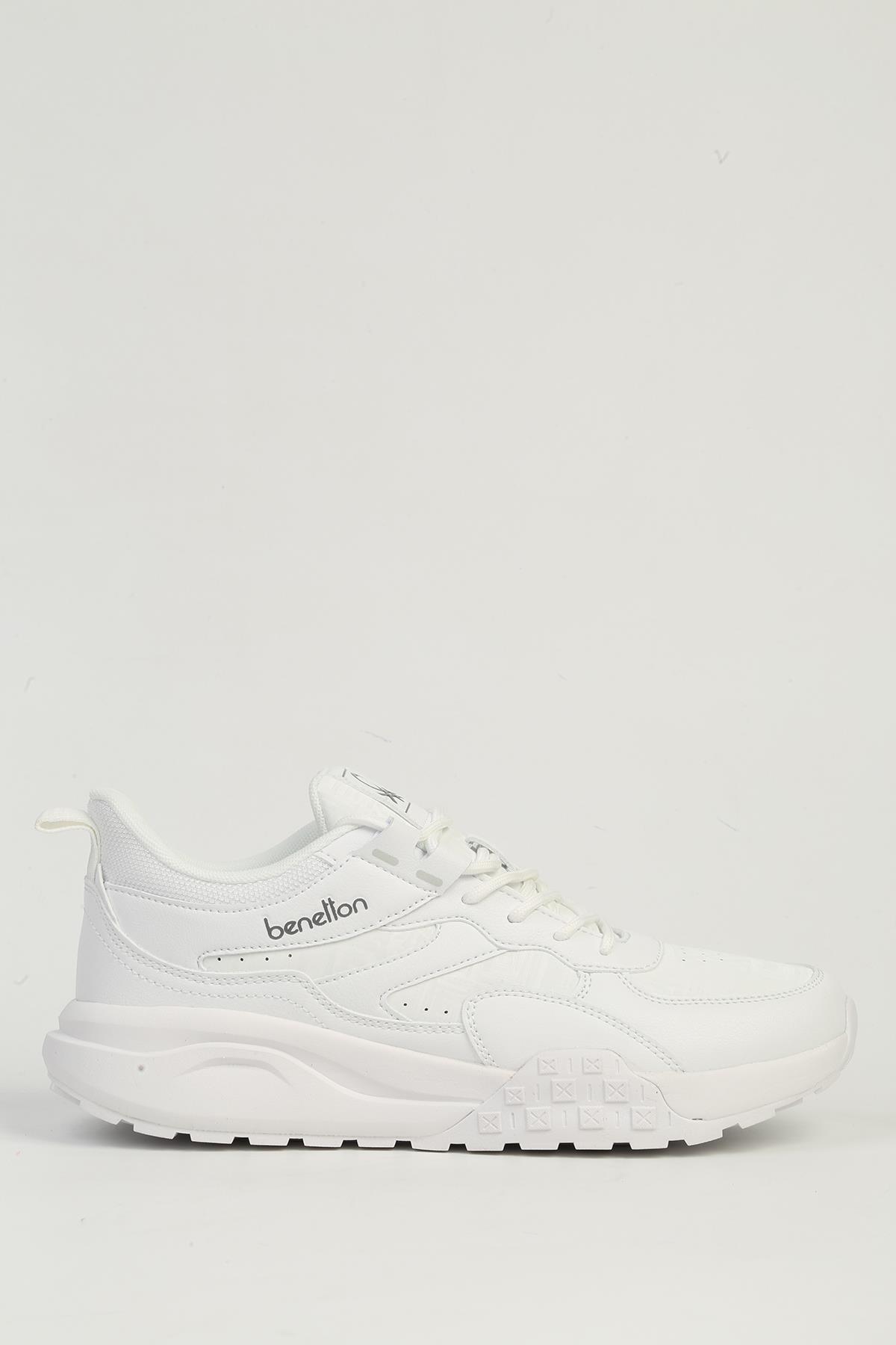 Beyaz Erkek Spor Ayakkabı İTHAL BNI-11504 - Görsel 2