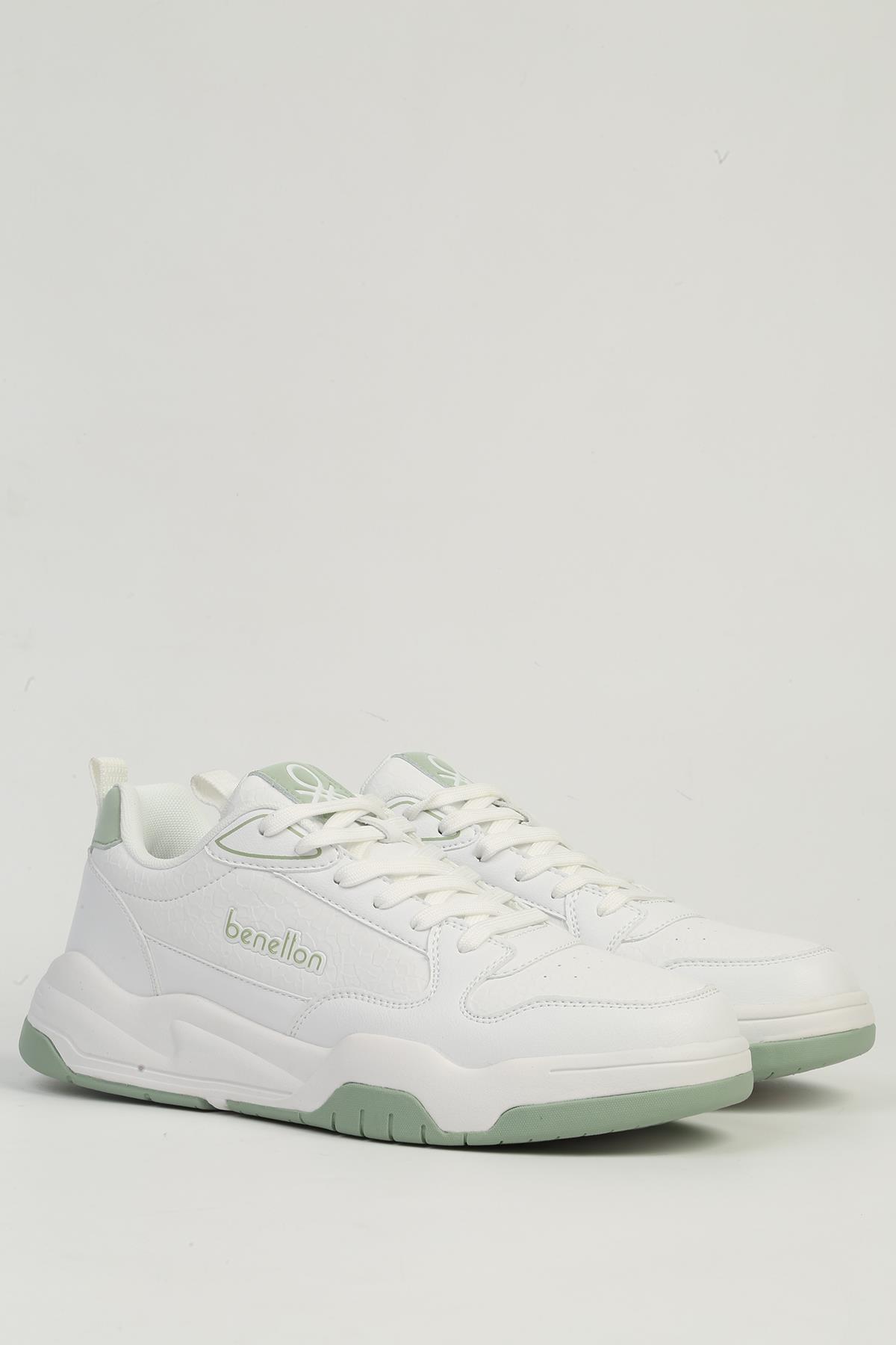 Beyaz Erkek Spor Ayakkabı İTHAL BNI-11505 - Görsel 3