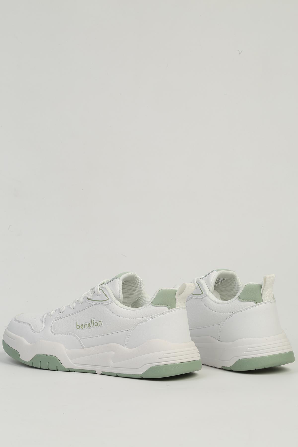 Beyaz Erkek Spor Ayakkabı İTHAL BNI-11505 - Görsel 4