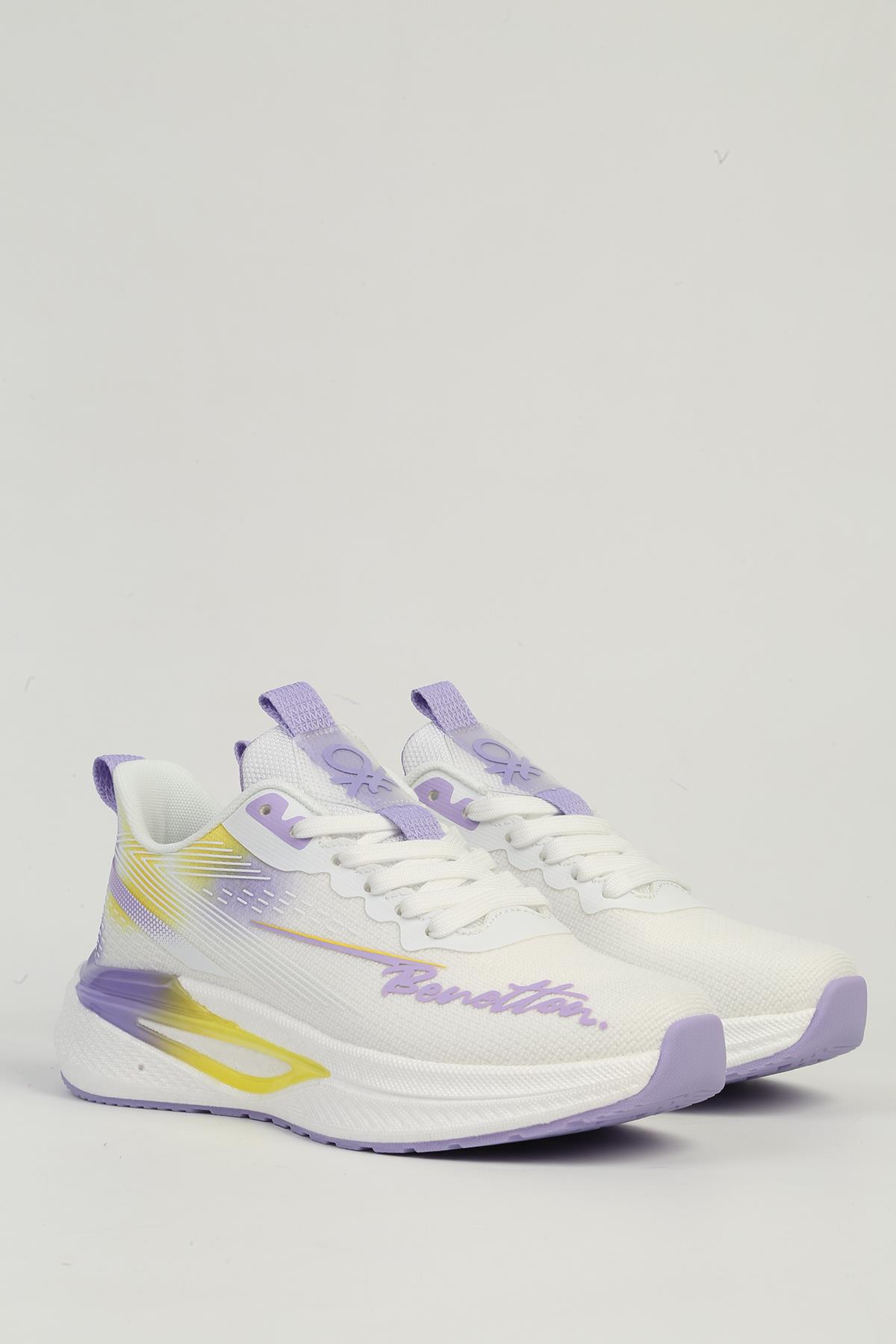 Beyaz Kadın Spor Ayakkabı İTHAL BNI-11496 - Görsel 3