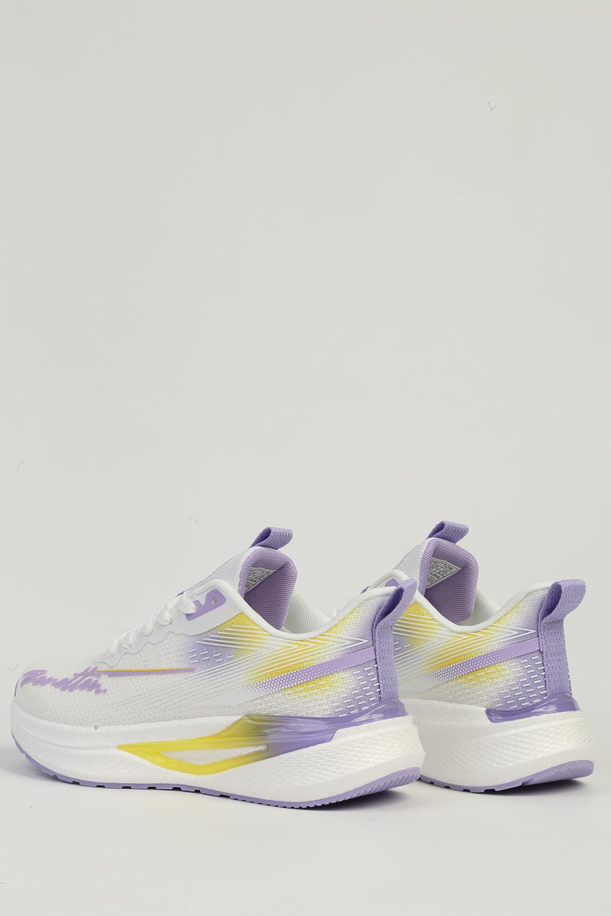 Beyaz Kadın Spor Ayakkabı İTHAL BNI-11496 - Görsel 4