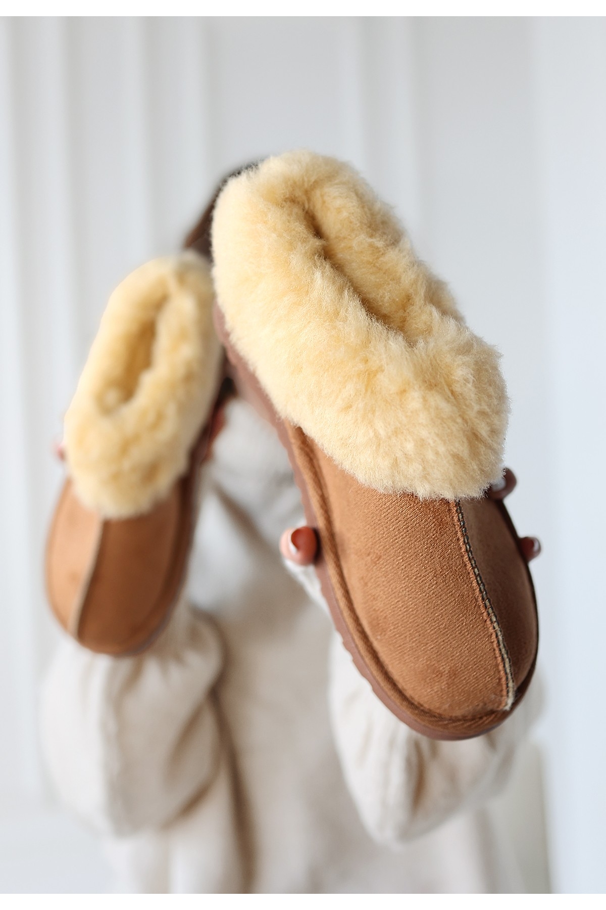 Taba Süet Kadın Bot - Görsel 3