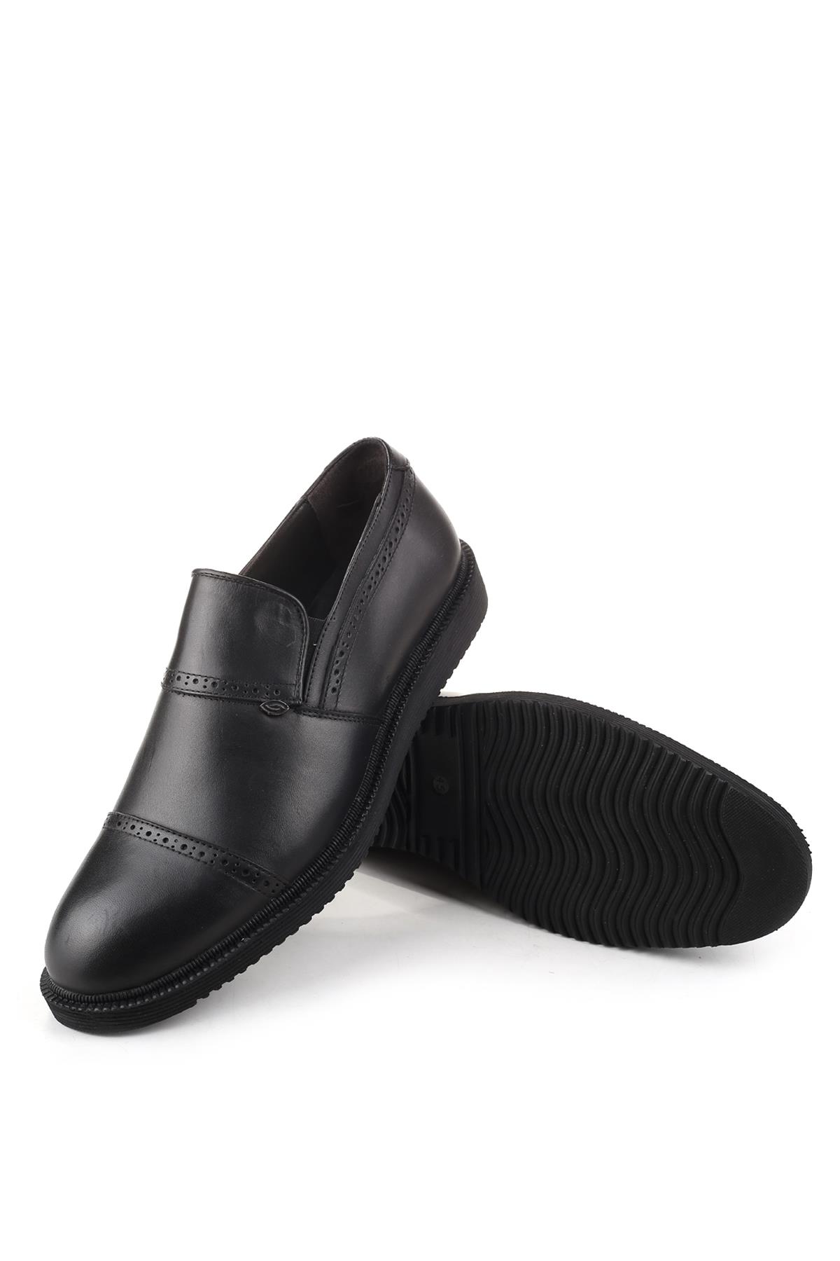 125 Büyük Numara Hakiki Deri Günlük Erkek Ayakkabı - Görsel 6