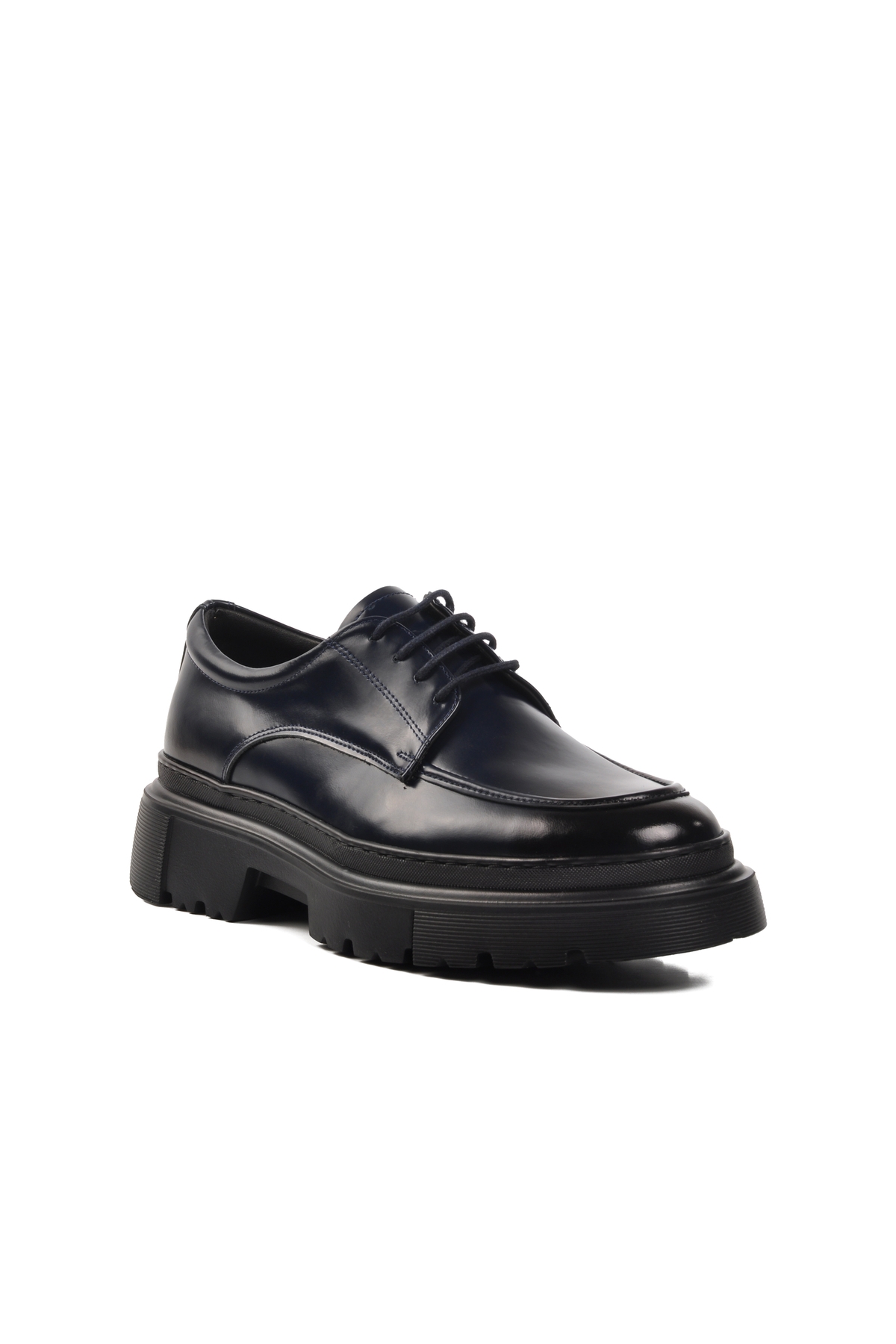 Aspor Lacivert Açma Erkek Klasik Ayakkabı Premium - Görsel 4