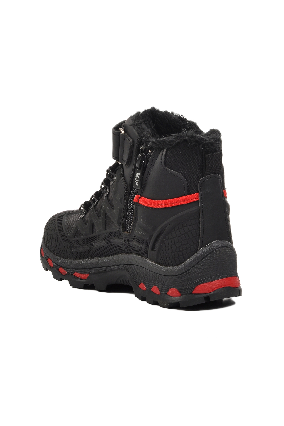 Aspor Siyah Kırmızı Çocuk Bot - Görsel 5