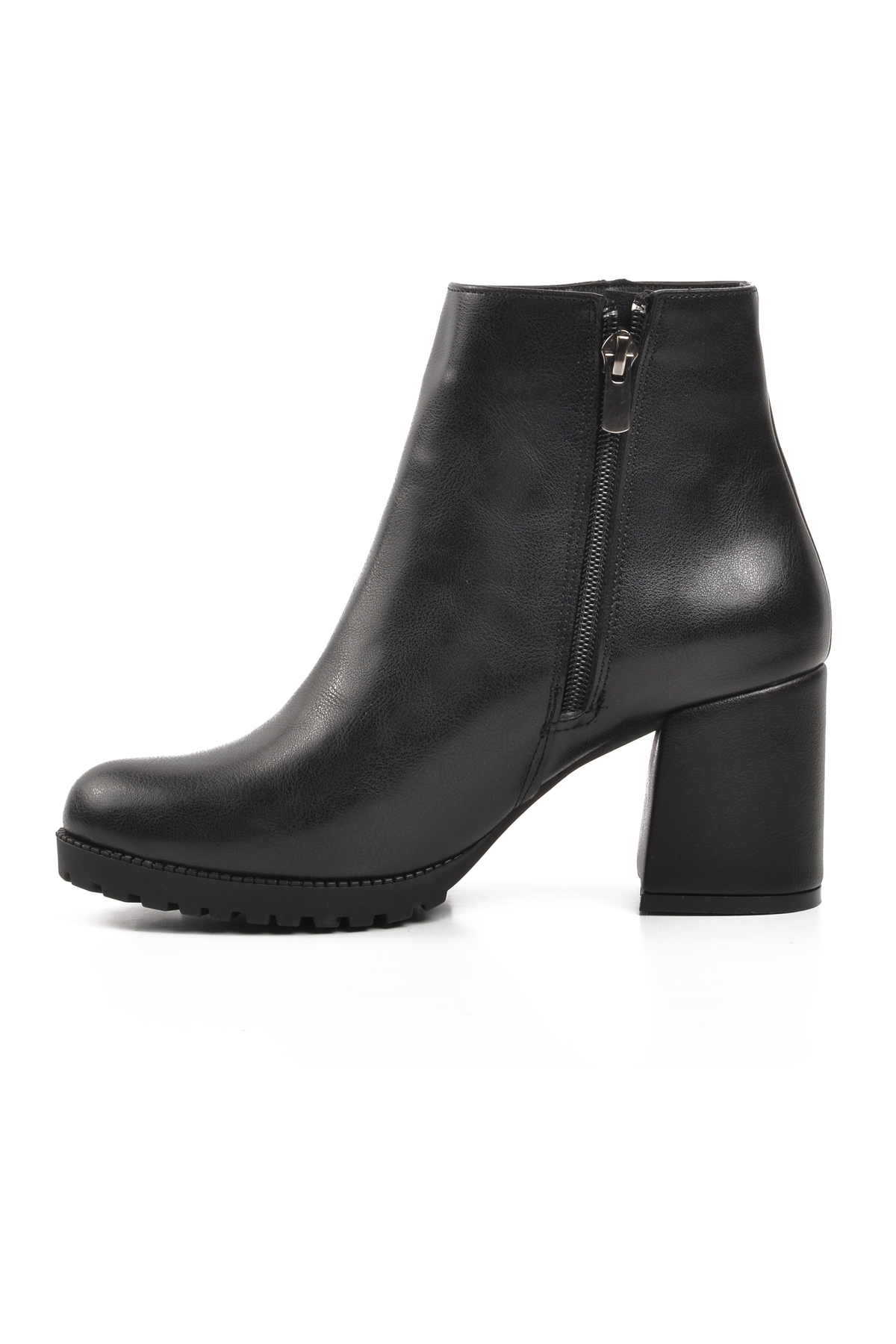 Aspor Siyah Kadın Topuklu Bot - Görsel 3