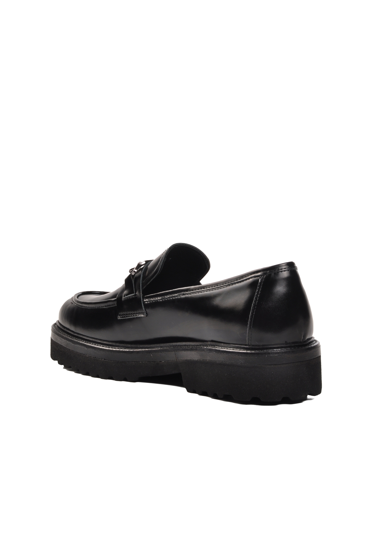 Aspor Siyah Açma Erkek Loafer Ayakkabı Premium - Görsel 5