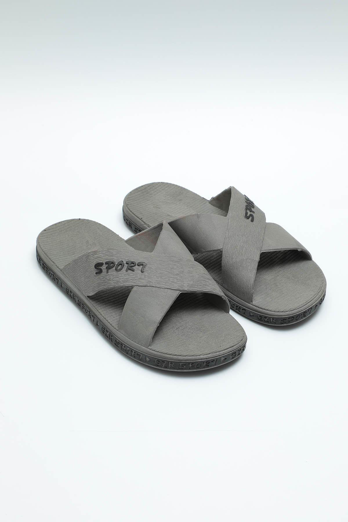 13090 Erkek Kaydırmaz Deniz Plaj Havuz Banyo Günlük Terlik - Görsel 4