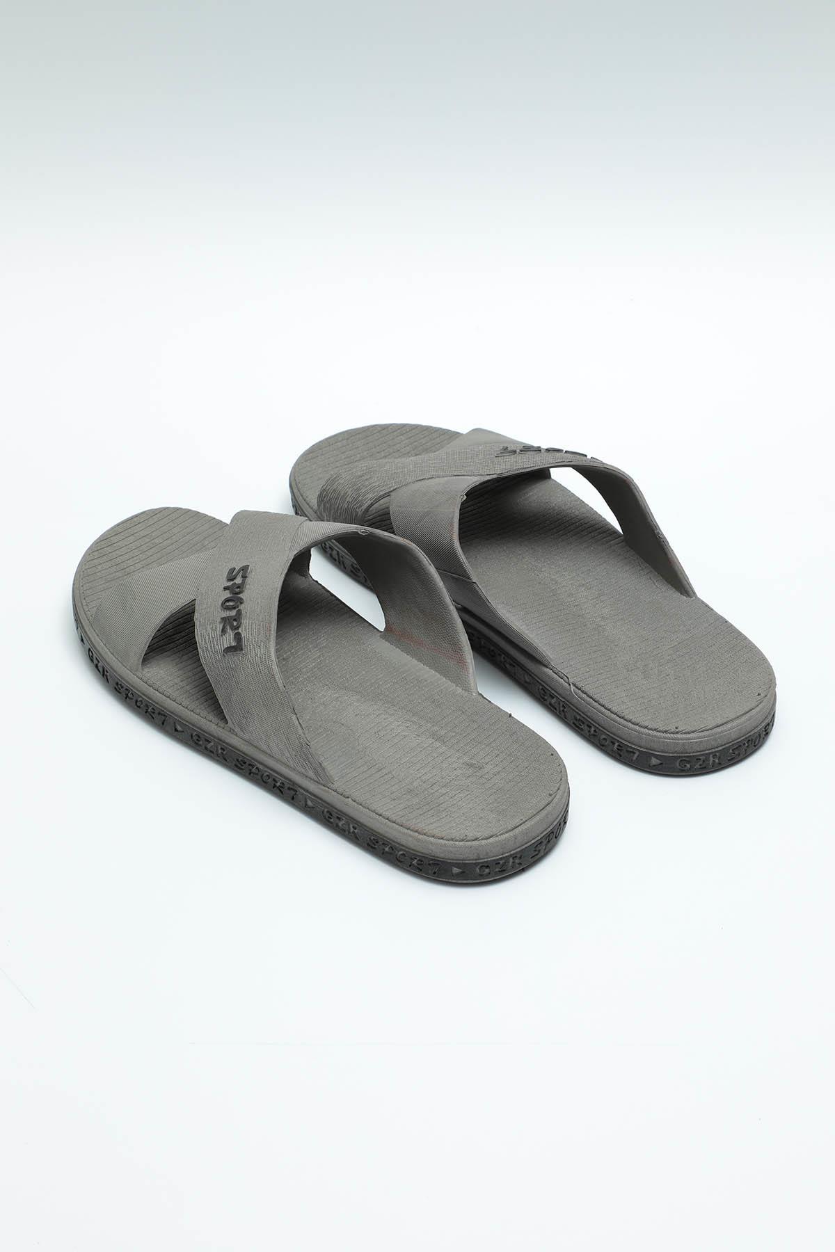 13090 Erkek Kaydırmaz Deniz Plaj Havuz Banyo Günlük Terlik - Görsel 5