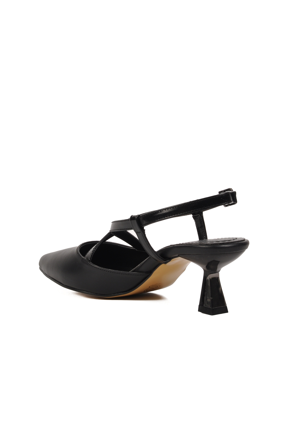 Aspor Siyah Kadın Topuklu Ayakkabı - Görsel 5