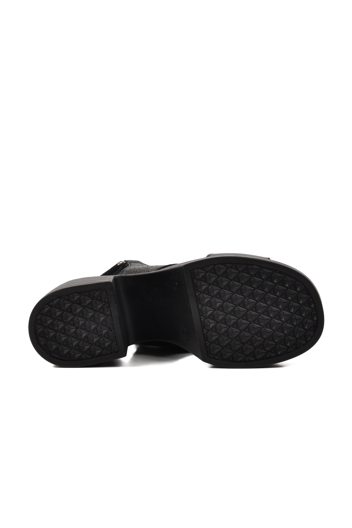 Aspor Siyah Kadın Topuklu Sandalet - Görsel 6