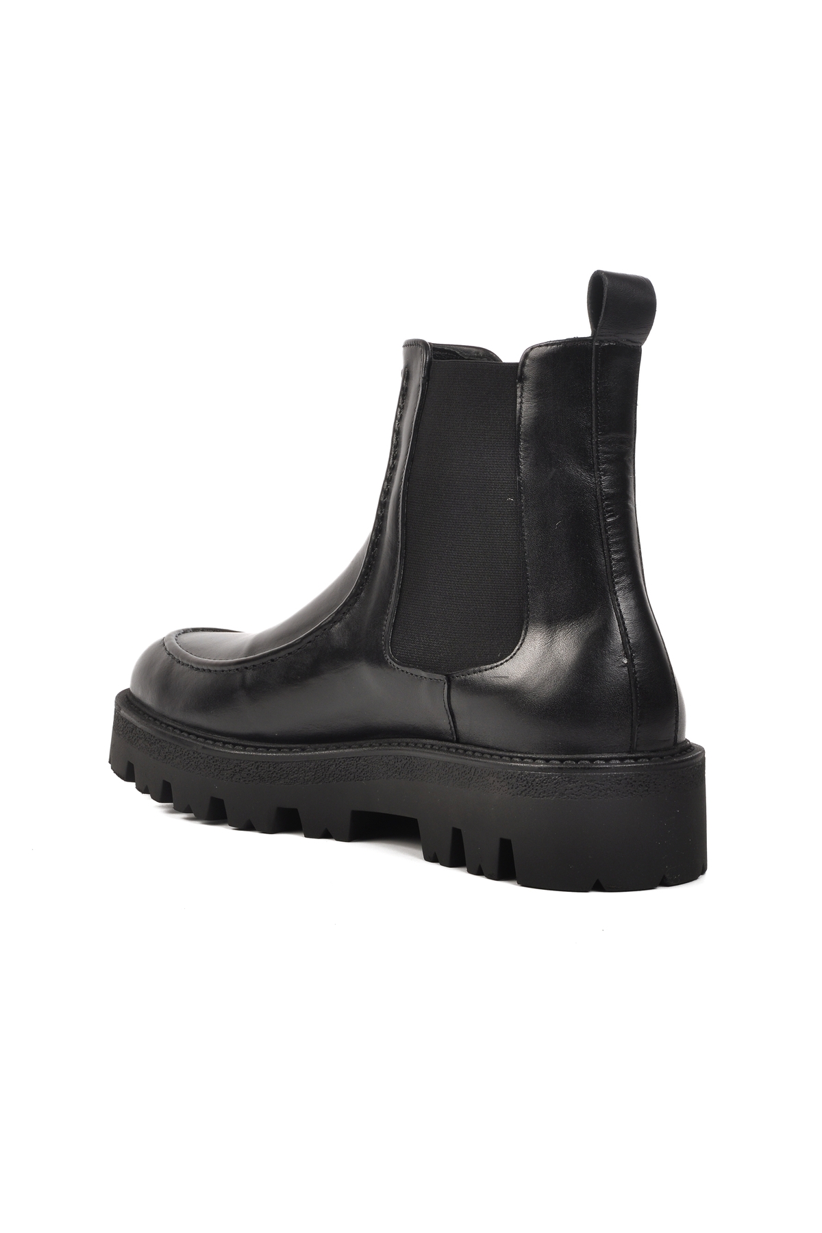 Aspor Siyah Hakiki Deri Erkek Chelsea Bot - Görsel 5