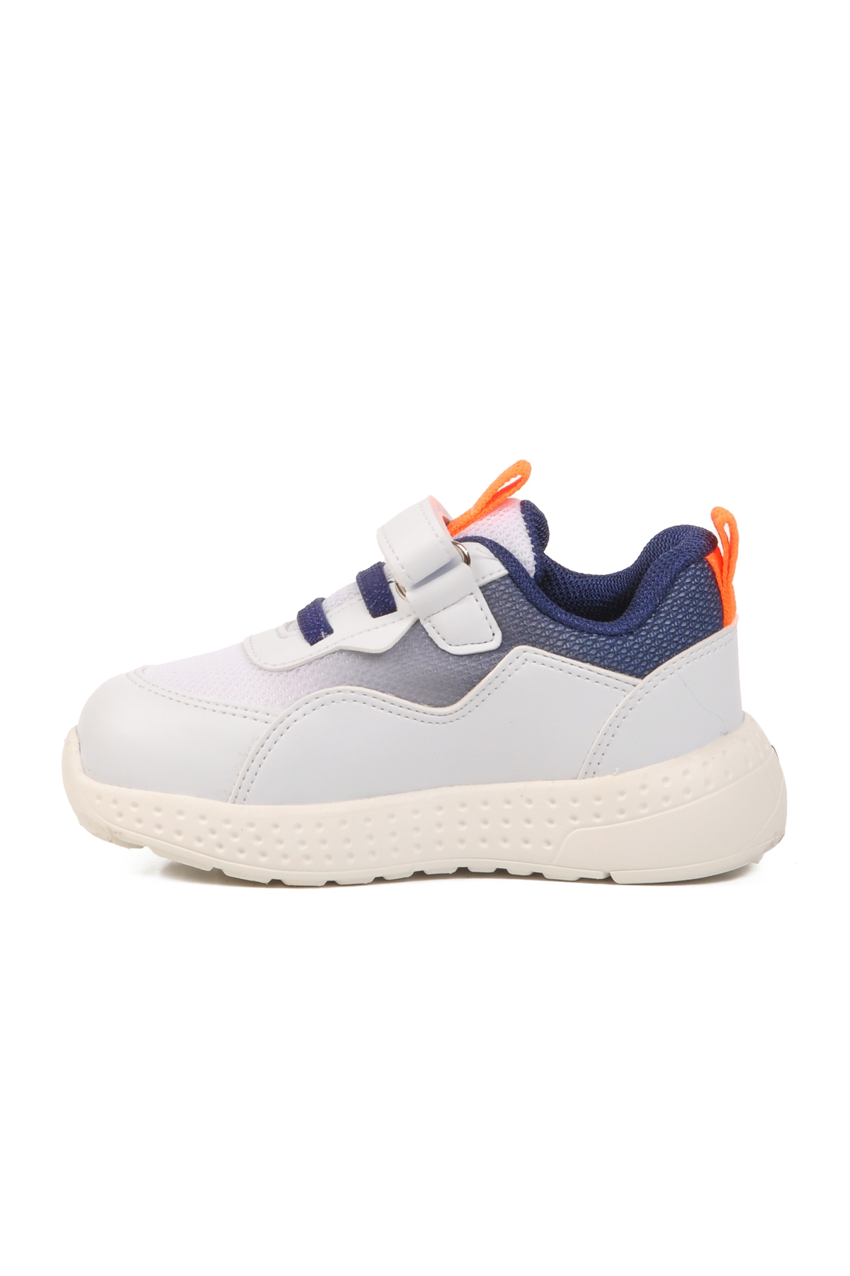 Beyaz Cırtlı Hafifi Unisex Çocuk Spor Ayakkabı 1905 B - Görsel 3