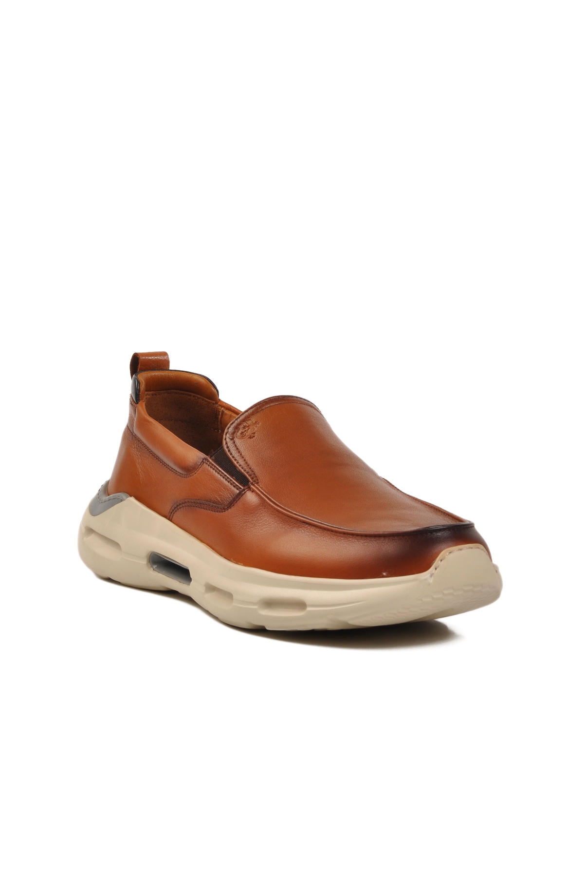 Taba Hakiki Deri Erkek Casual Ayakkabı 152-21399 M - Görsel 4