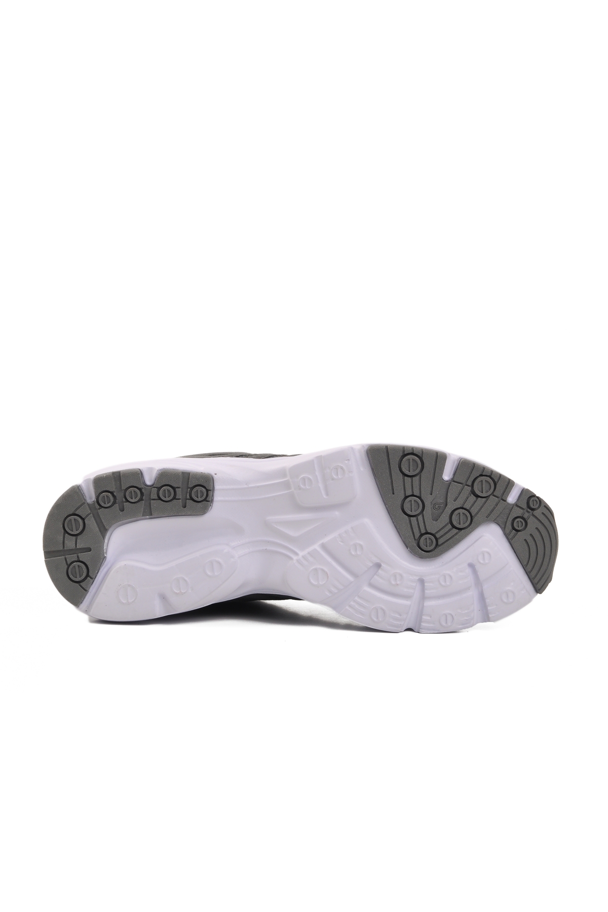 Füme Beyaz Fileli Hafif Unisex Spor Ayakkabı Disc G - Görsel 6