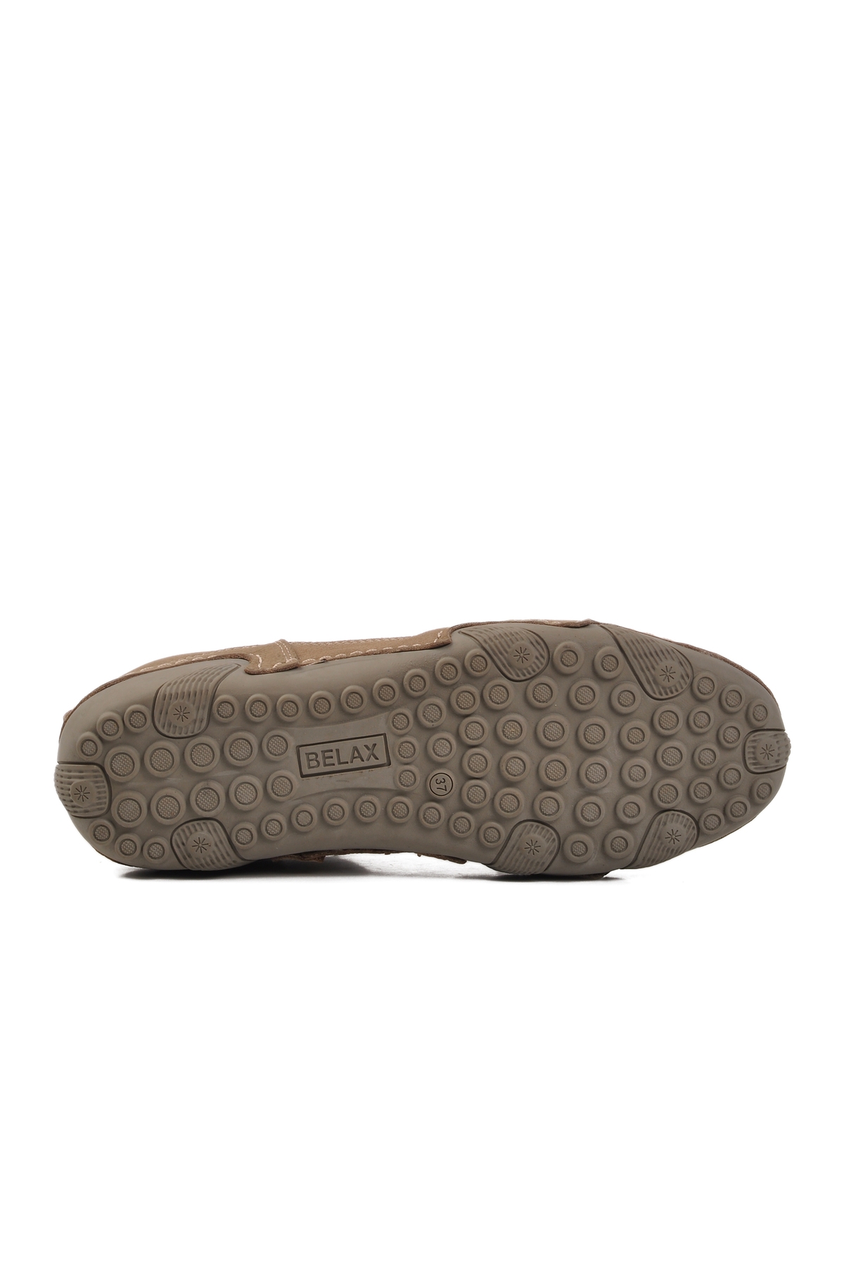 Vizon Nubuk Hakiki Deri Kadın Casual Ayakkabı 125-S Z - Görsel 6