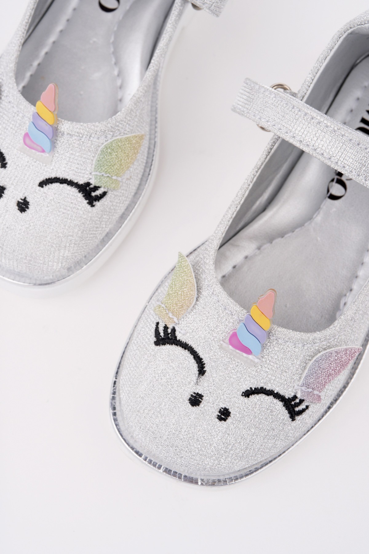 PATY Cırtlı ve Simli Günlük Kız Çocuk Babet - Görsel 3