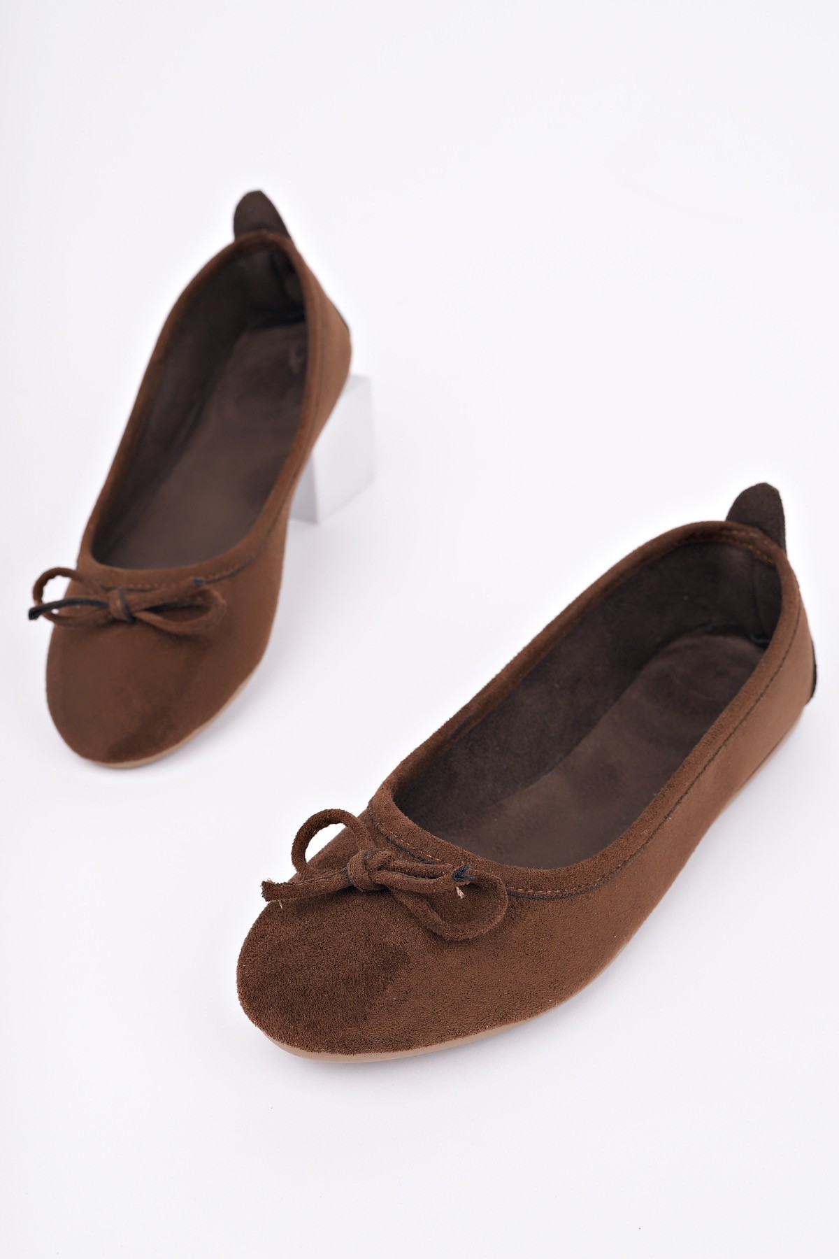 MİU Fiyonklu Kadın Deri Günlük Babet - Görsel 7