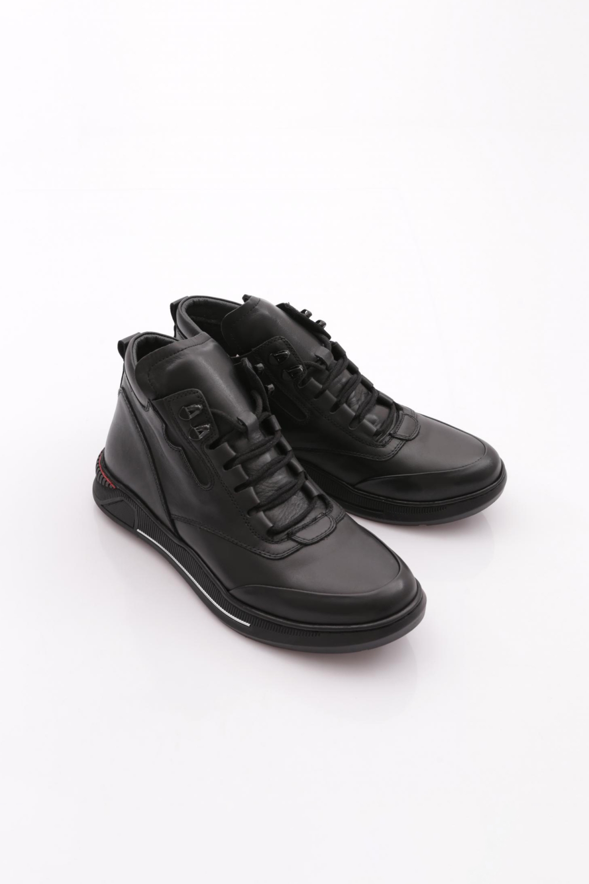 2026 Erkek Lastik Detayli Bağcikli Bot - Görsel 3