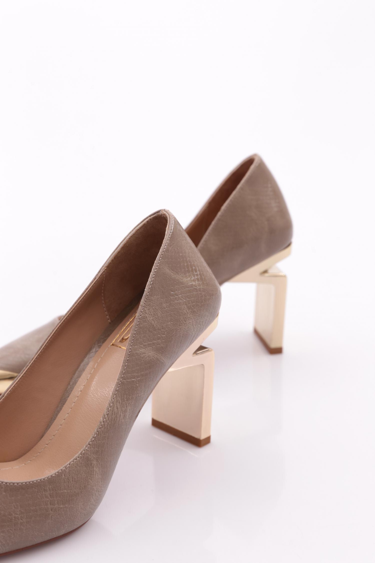 M046 Kadin Topuklu Ayakkabi - Görsel 5