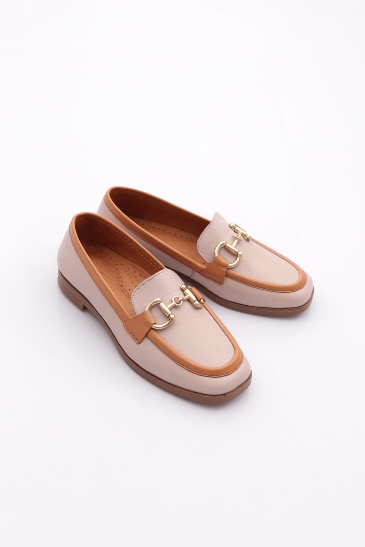 07-1 Kadin Yuvarlak Metalli Babet - Görsel 3