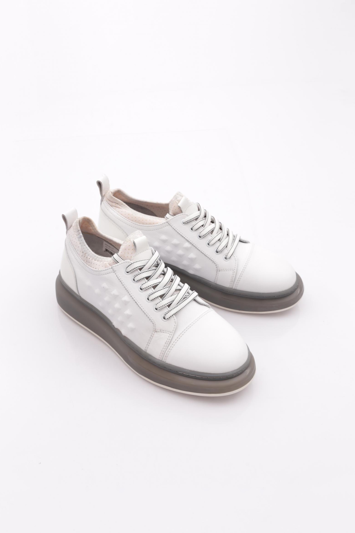 17226-Ss Erkek Bağcıklı Casual Sneacker Ayakkabı - Görsel 3