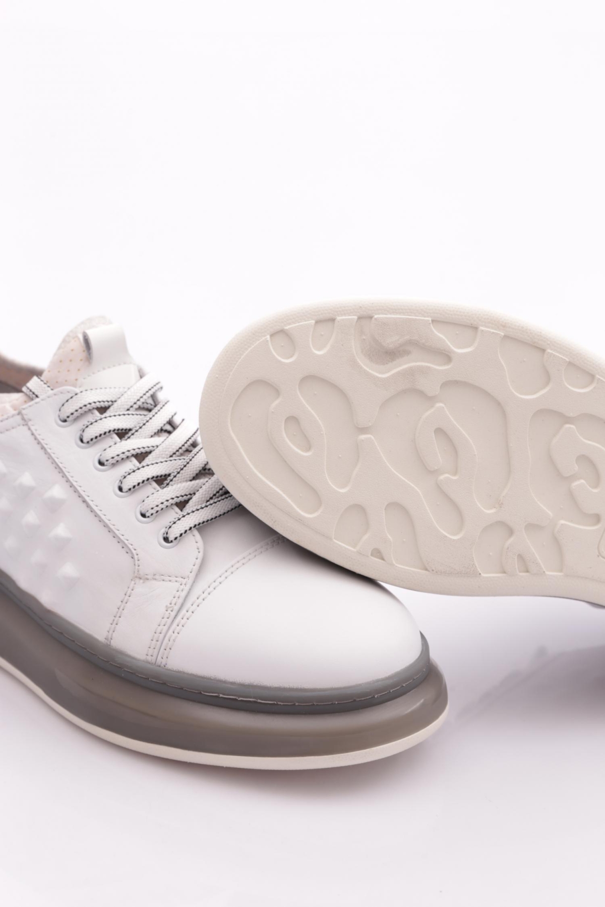 17226-Ss Erkek Bağcıklı Casual Sneacker Ayakkabı - Görsel 5