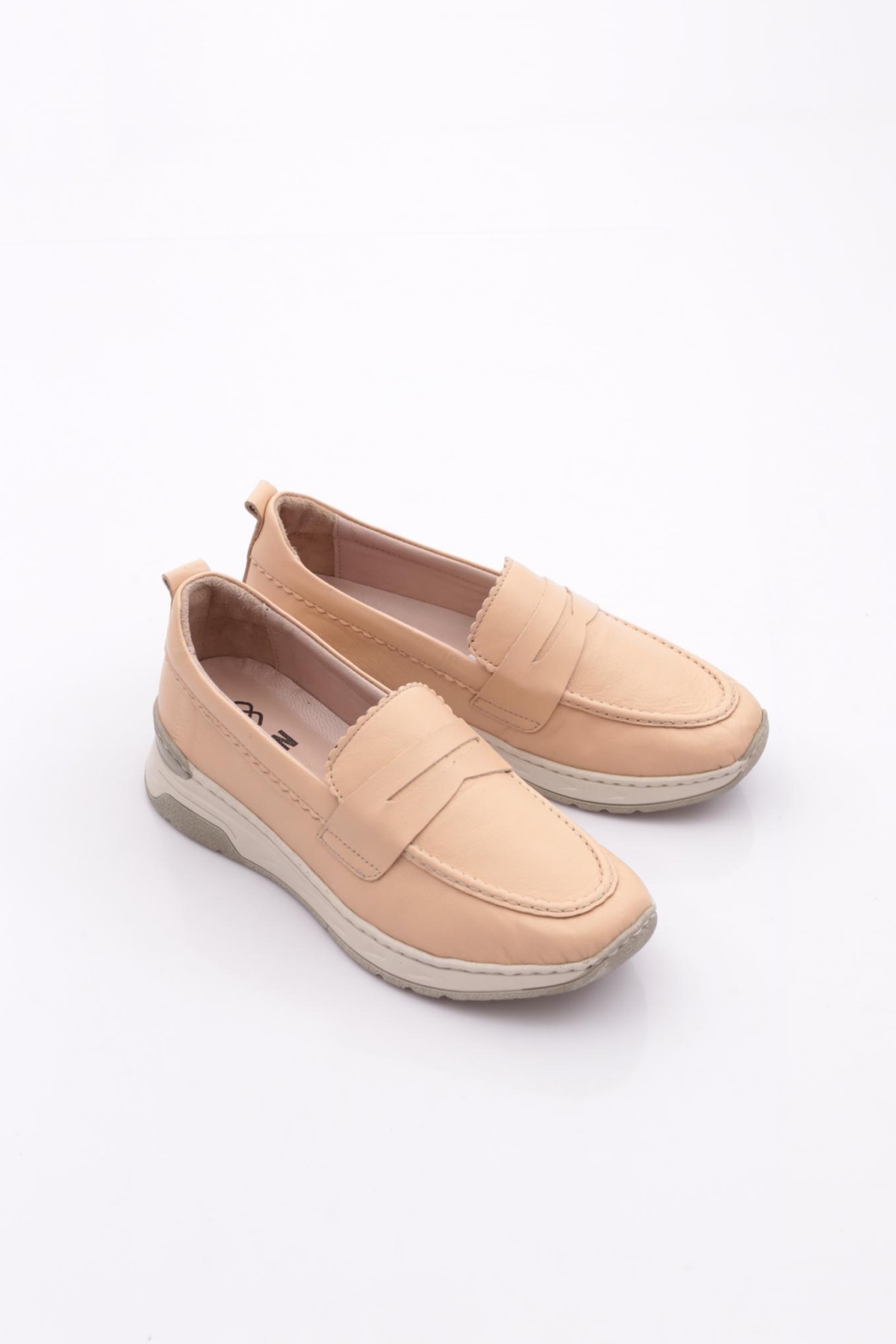 P48 Kadin Şeritli Comfort Ayakkabi - Görsel 3