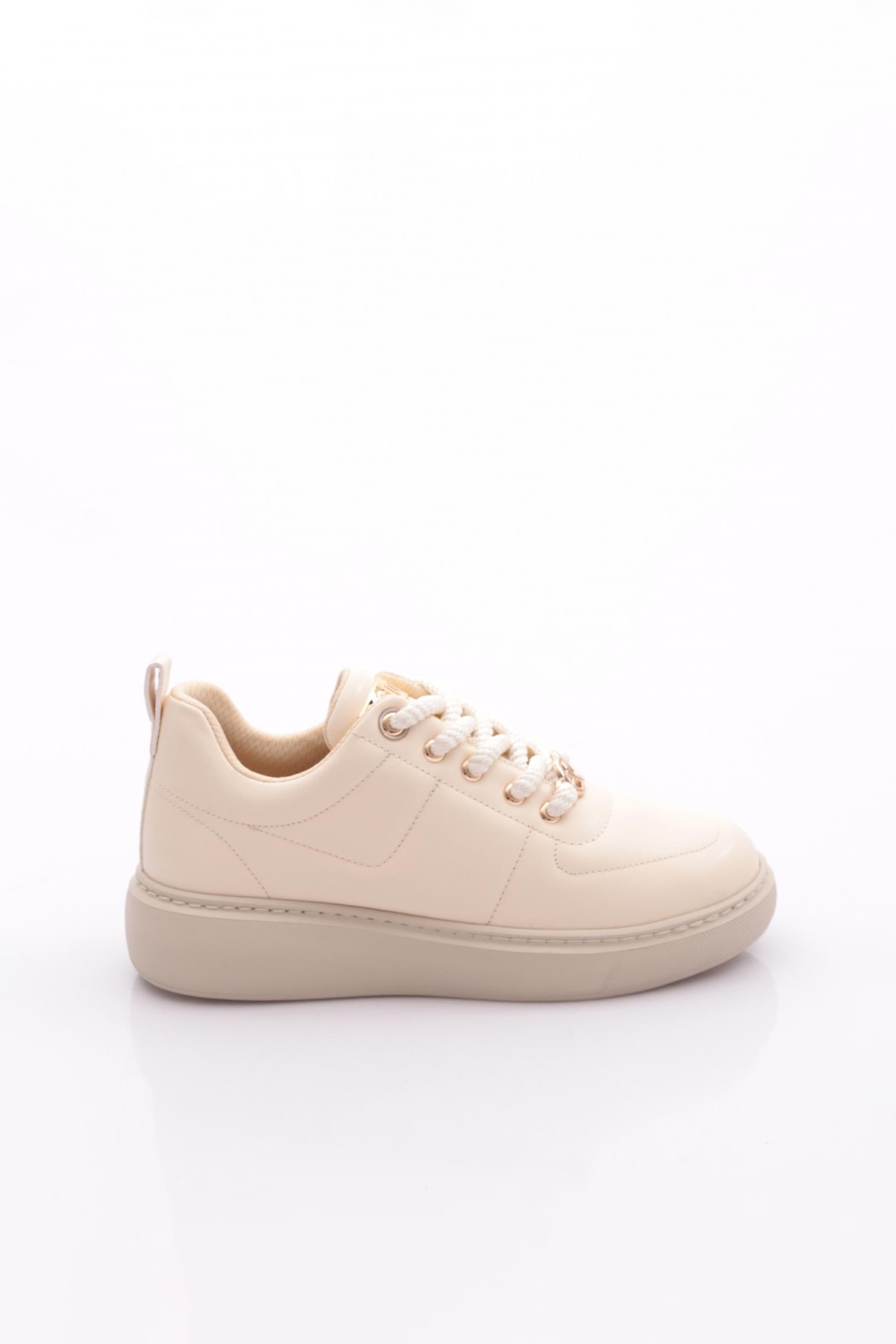 B1009 Kadin Aksesuarli Sneakers Ayakkabi - Görsel 2