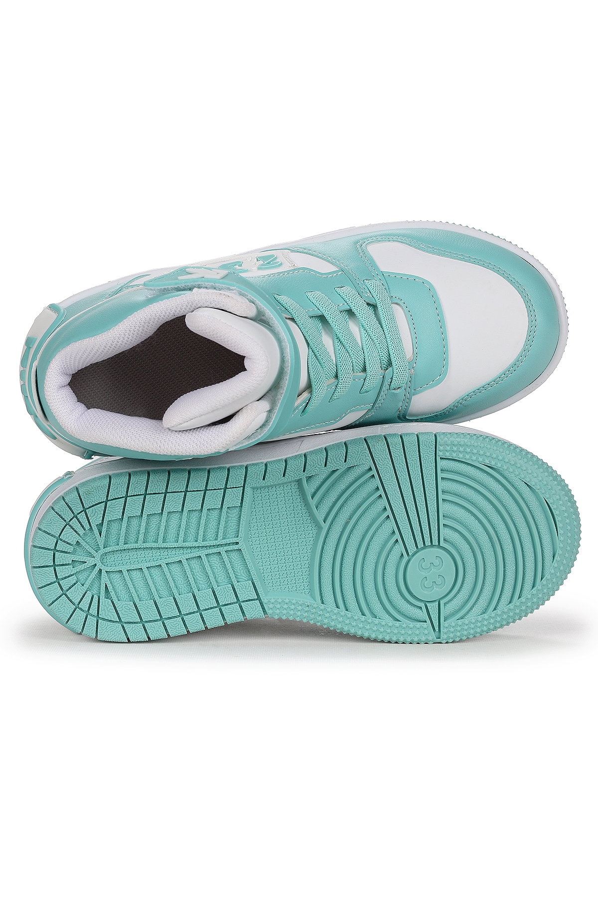 Carde Günlük Cırtlı Kız Çocuk Spor Ayakkabı Mint Yeşili - Görsel 6