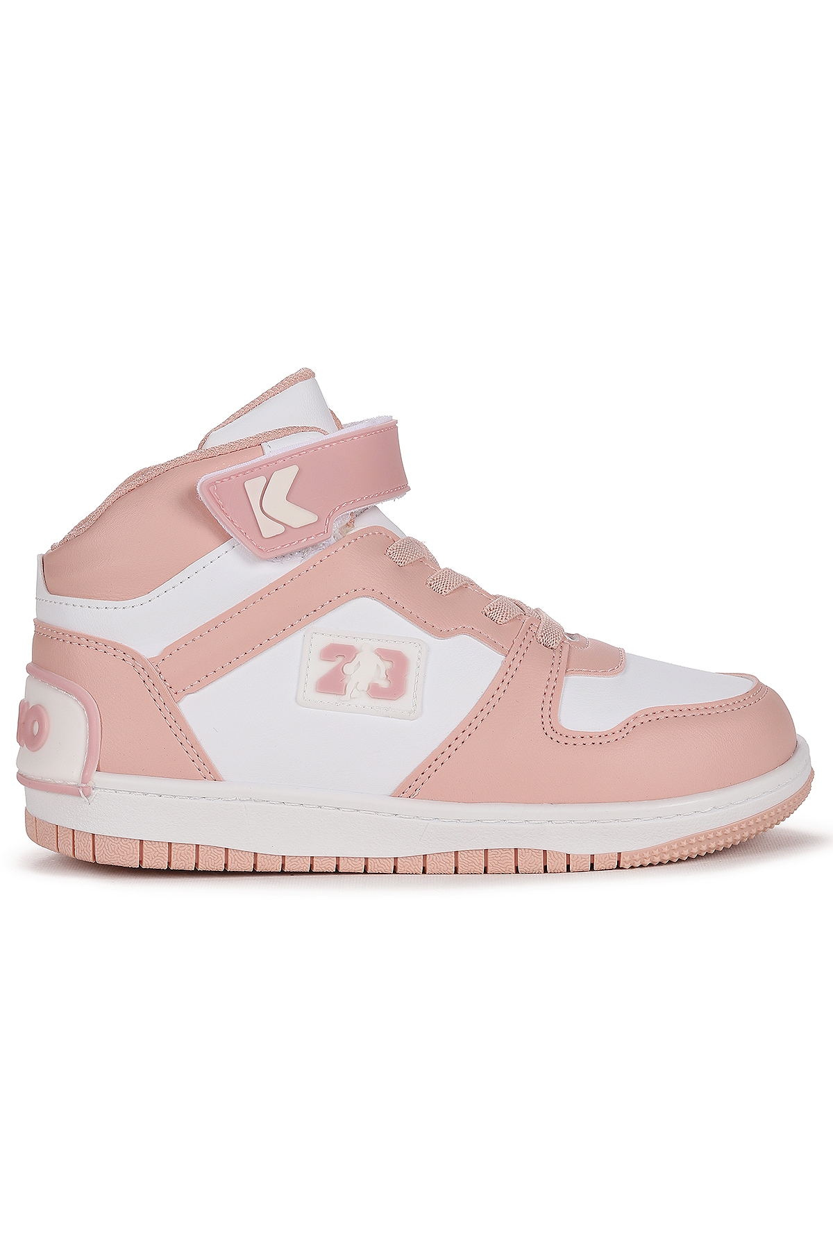 Carde Günlük Cırtlı Kız Çocuk Spor Ayakkabı Pudra - Görsel 5