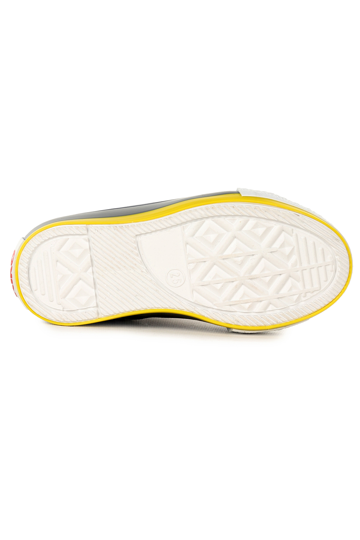 Tinna Bağcıklı Erkek Bebek Boğazlı Keten Spor Ayakkabı Gri - Görsel 6