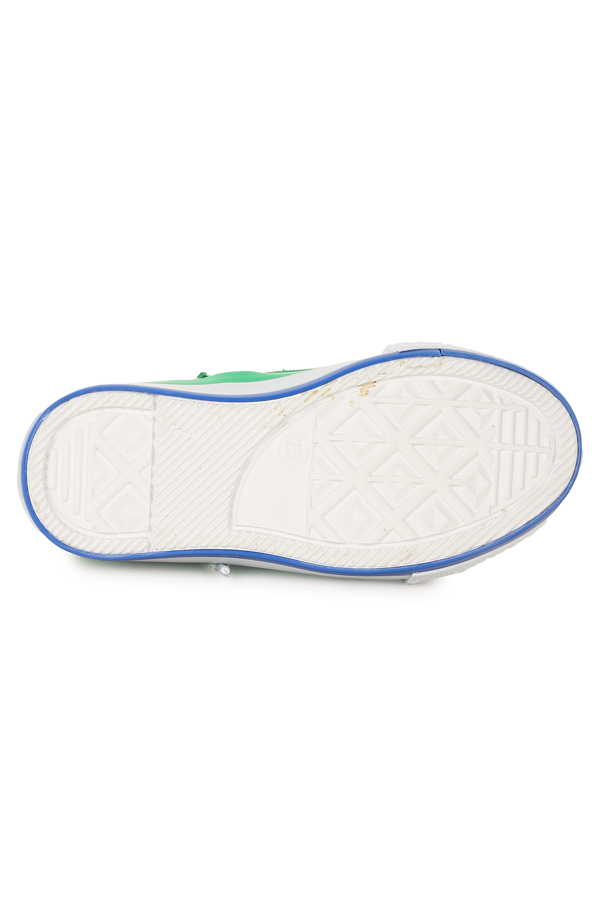 Tinna Bağcıklı Erkek Çocuk Boğazlı Keten Spor Ayakkabı Yeşil - Görsel 6