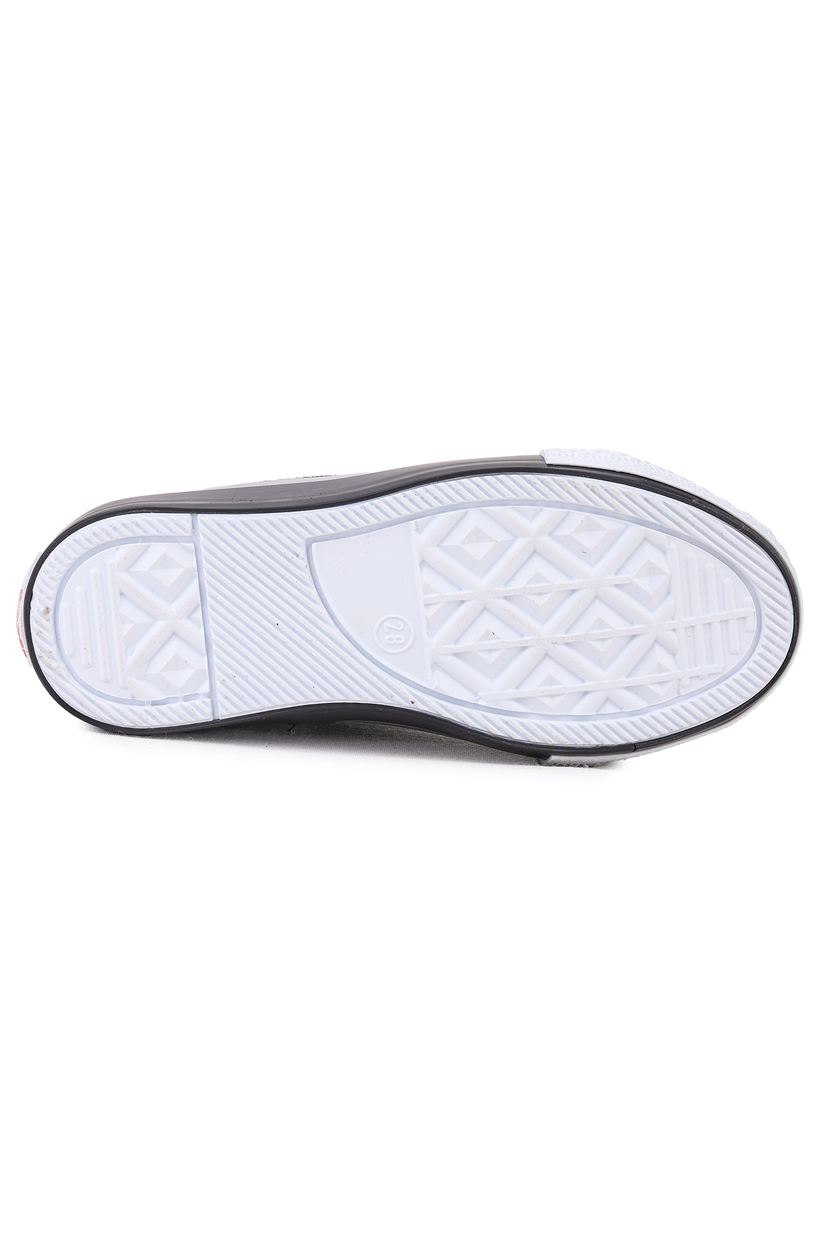 Tinna Bağcıklı Erkek Çocuk Boğazlı Keten Spor Ayakkabı Siyah - Görsel 6