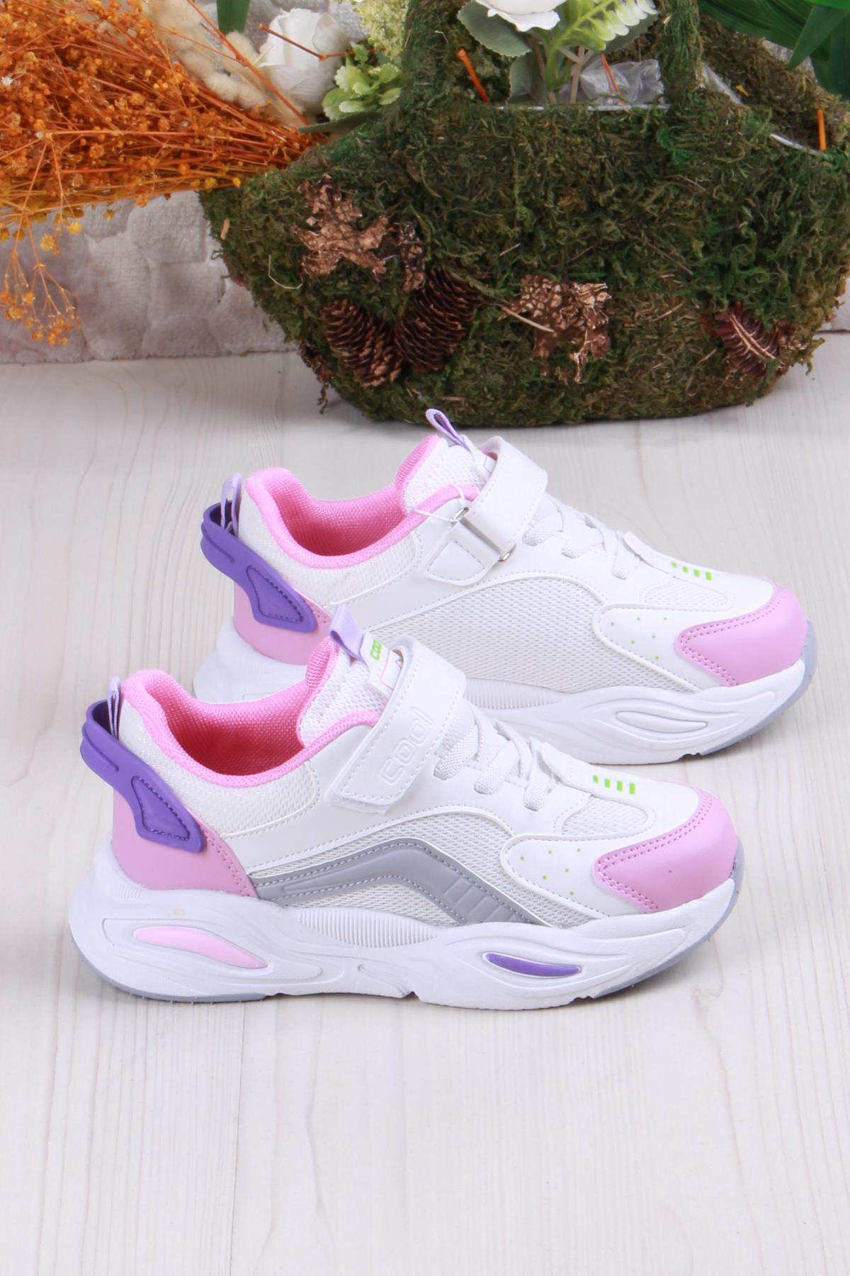 Cool Toti Rahat Hafif Sneaker Kız Çocuk Ayakkabı - Görsel 3