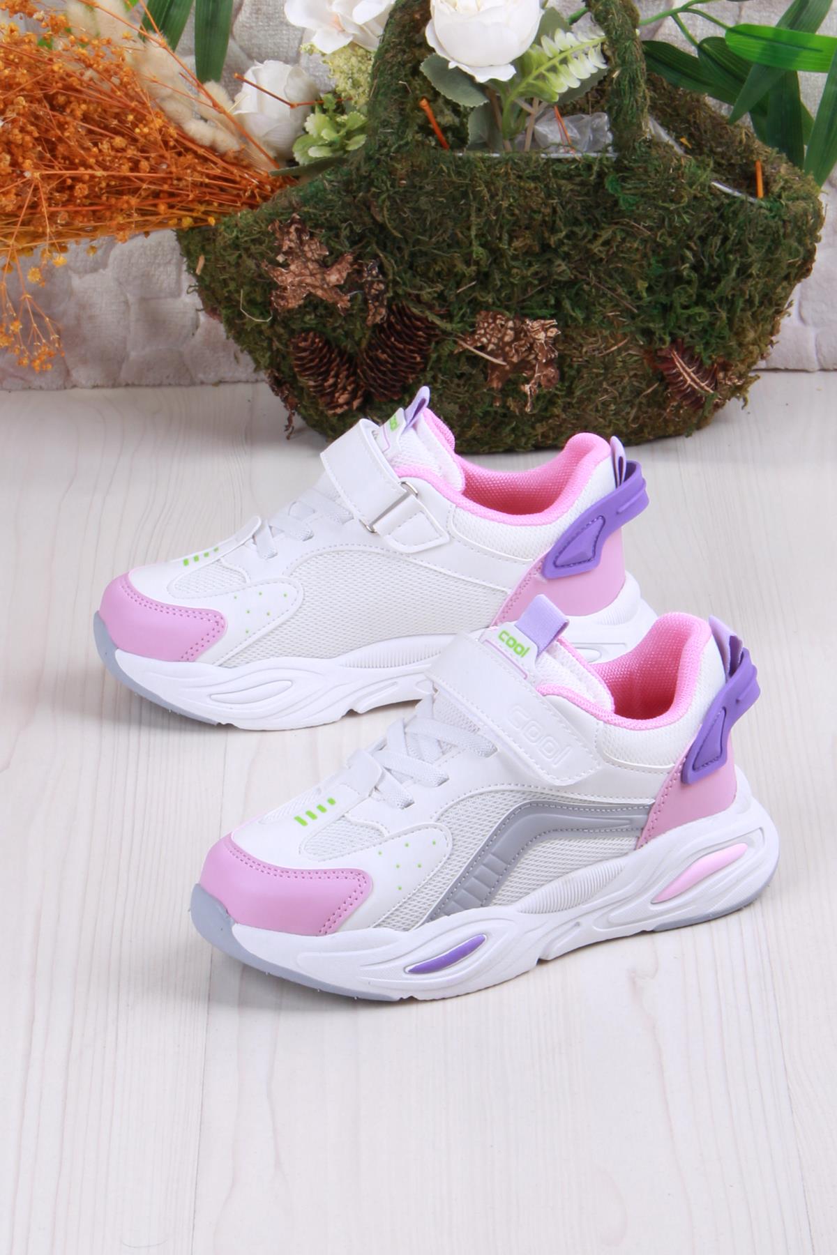 Cool Toti Rahat Hafif Sneaker Kız Çocuk Ayakkabı - Görsel 4